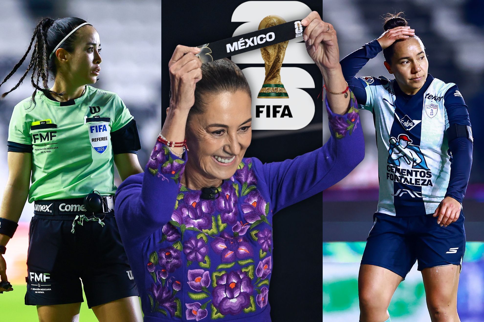 Boleto que regalar� Sheinbaum del Mundial 2026 pasa por Charlyn Corral y Katia Itzel Garc�a