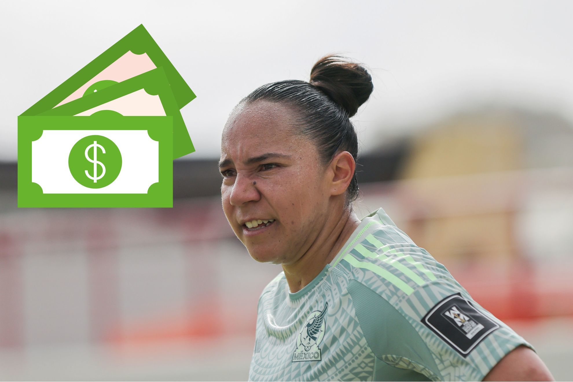 Charlyn Corral propone salario m�nimo para mujeres futbolistas en M�xico