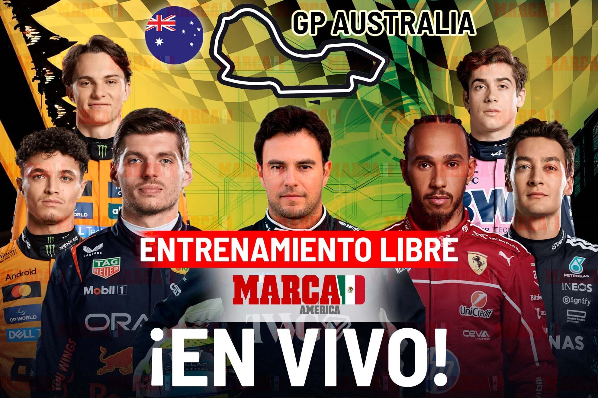 Resultados Pr�cticas Libres 2: Checo P�rez y Cadillac en el fondo del Gran Premio de Australia 2026