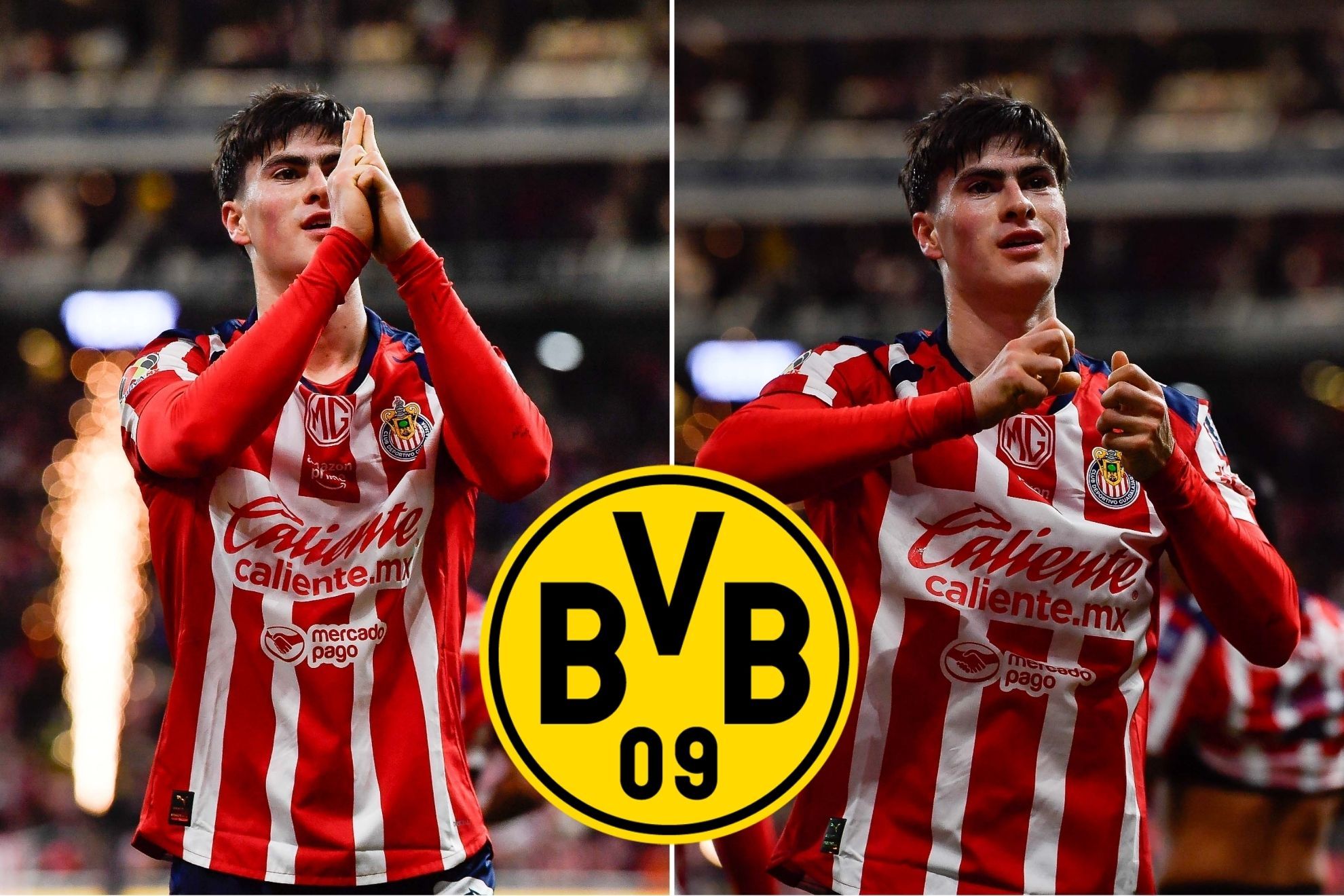 La Hormiga Gonz�lez con seguimiento del Borussia Dortmund en el Cl�sico Tapat�o