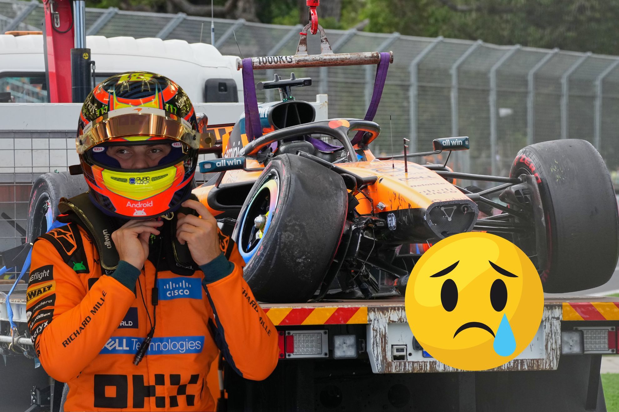 Oscar Piastri pierde su McLaren previo al Gran Premio de Australia de manera incre�ble