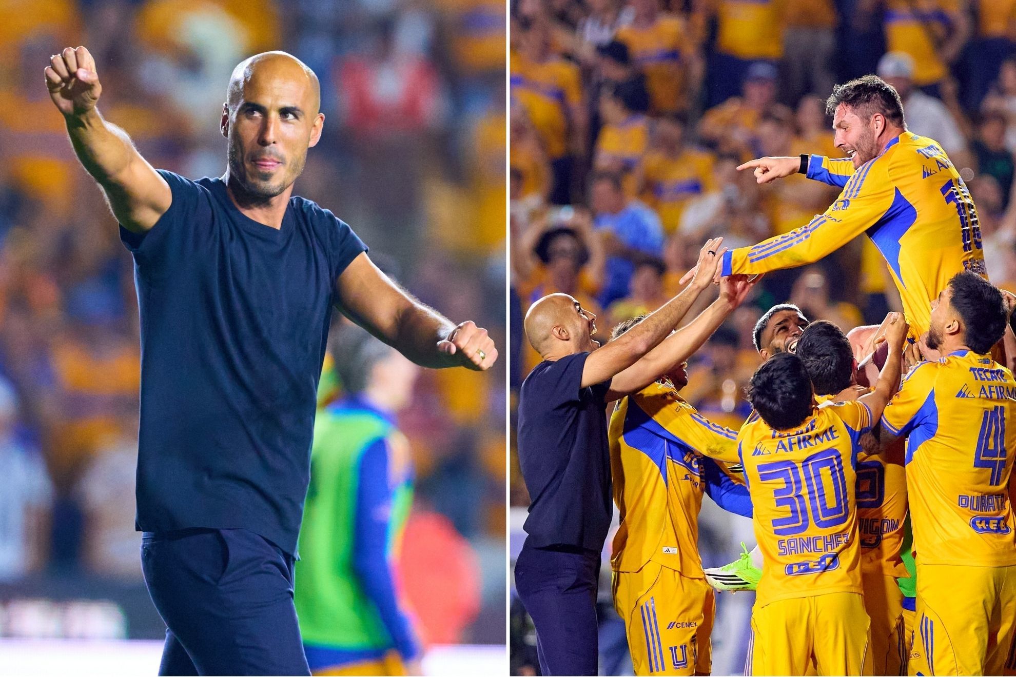 Fue de pel�cula: Guido Pizarro tras el gol ag�nico de Gignac en el Cl�sico Regio