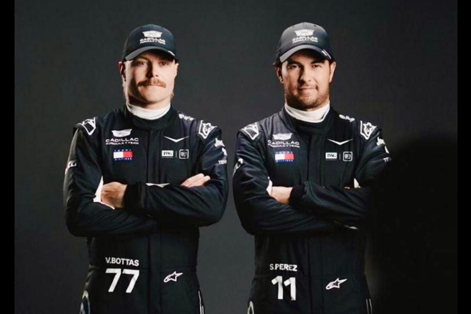 Botta y Checo,con Cadillac