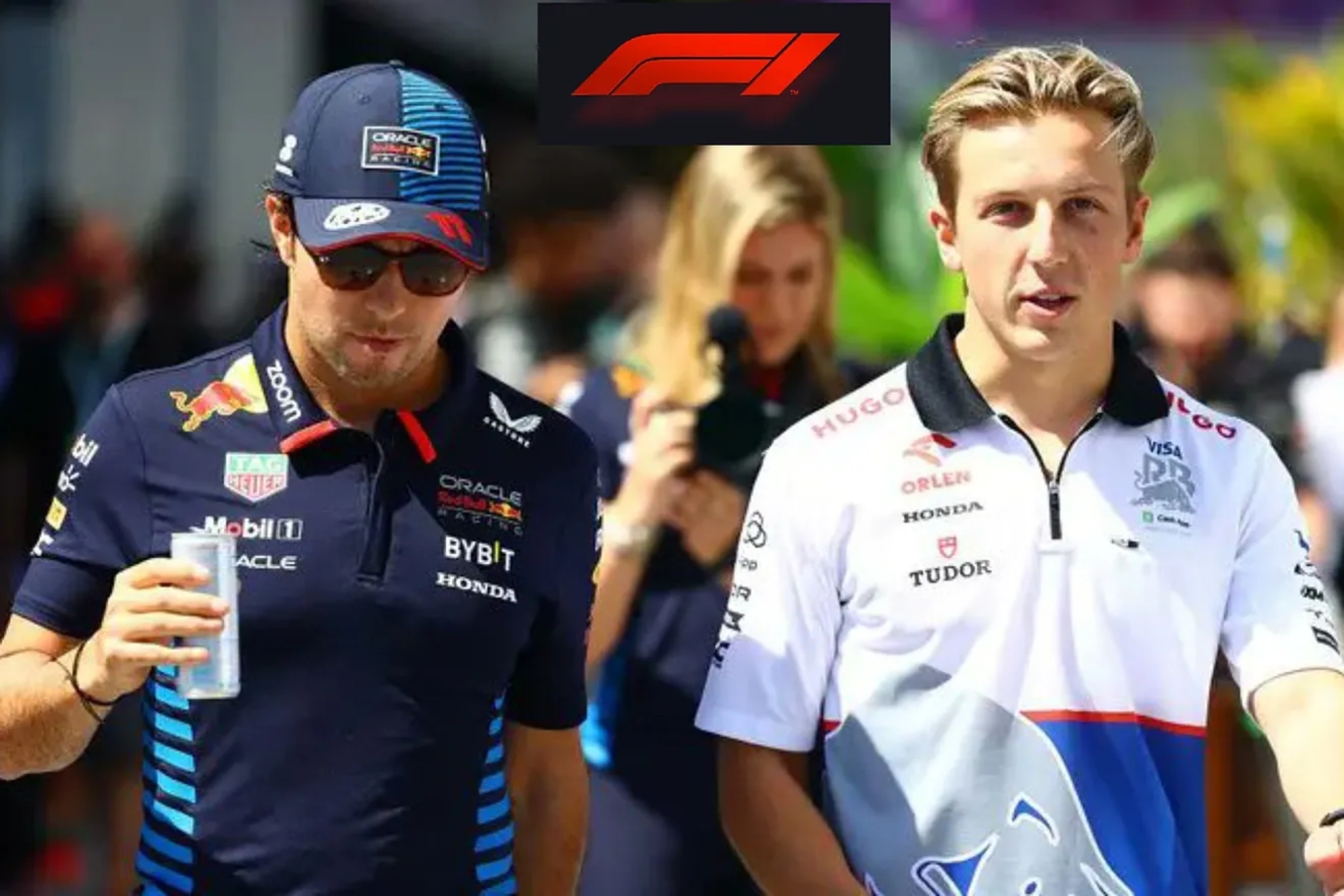 Checo y Lawson en una imagen de archivo