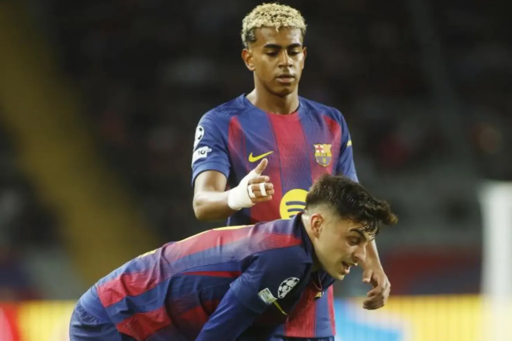 Lamine y Pedri, en una imagen de archivo