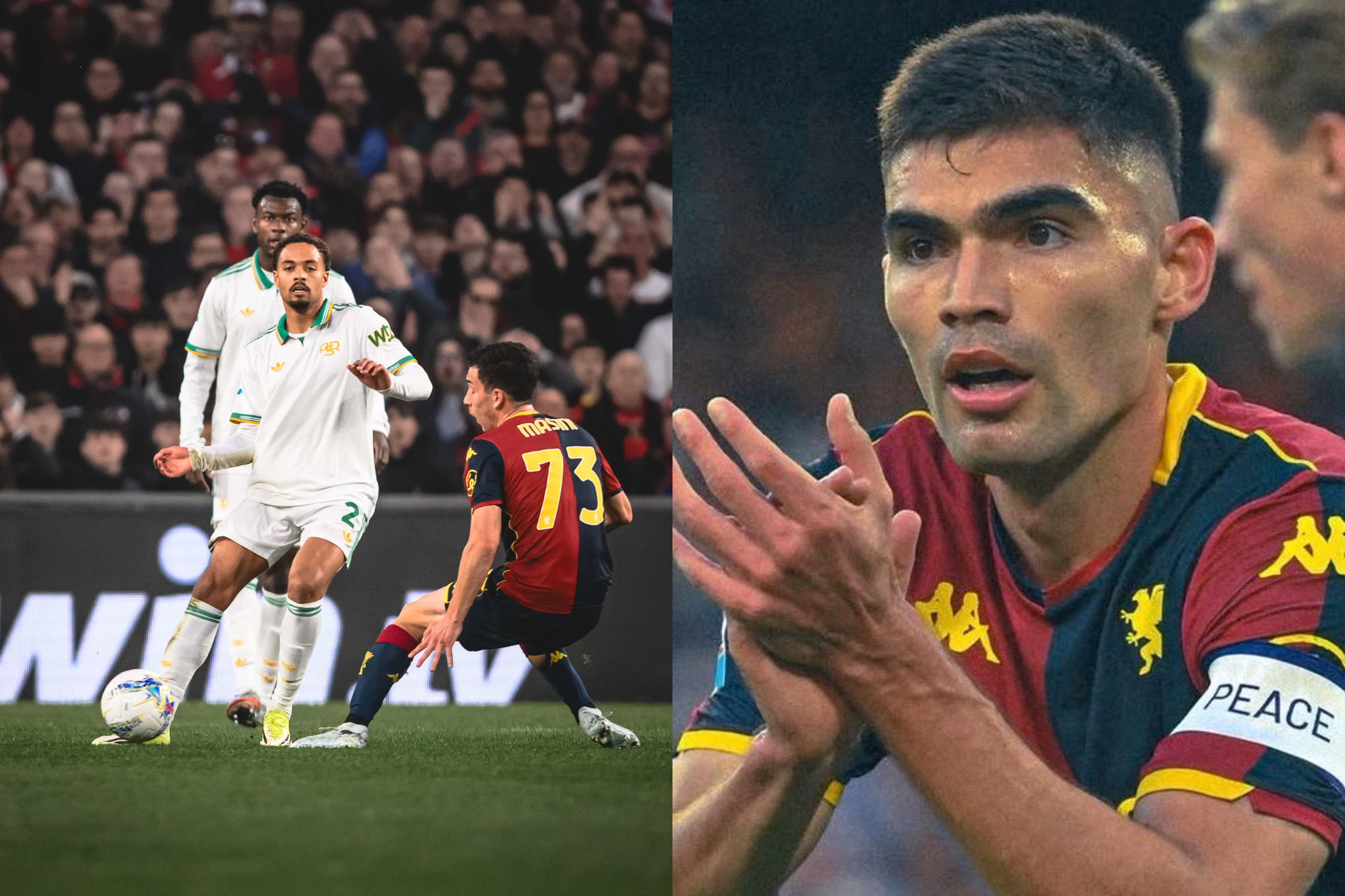 Goles y resumen Genoa vs Roma: Con todo y error de Johan V�squez, el mexicano suma importante victoria en Serie A