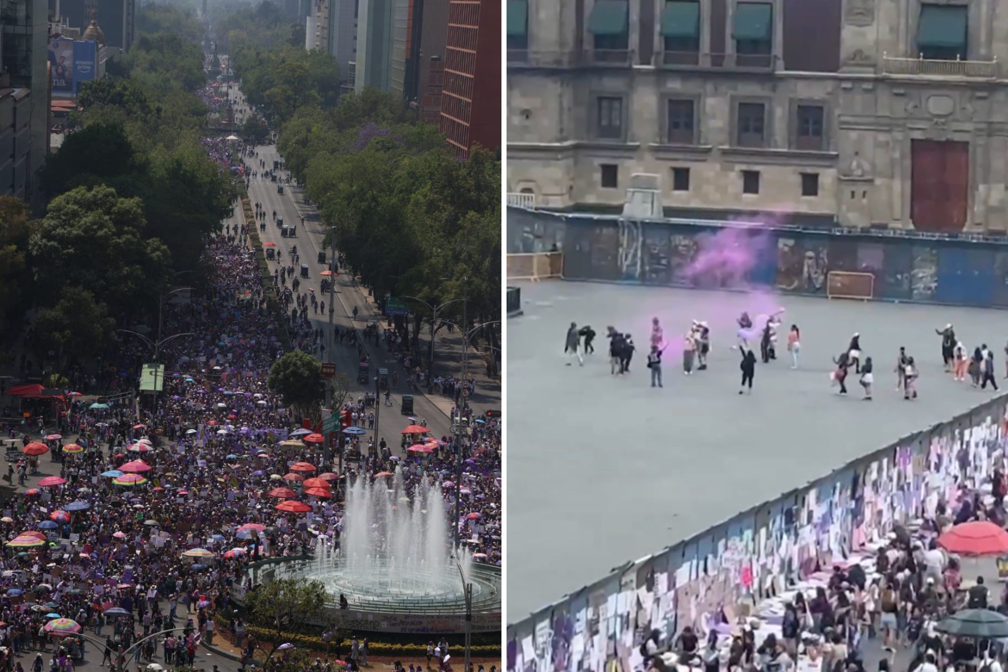 Marcha 8M EN VIVO: minuto a minuto de la movilización en CDMX por el ...