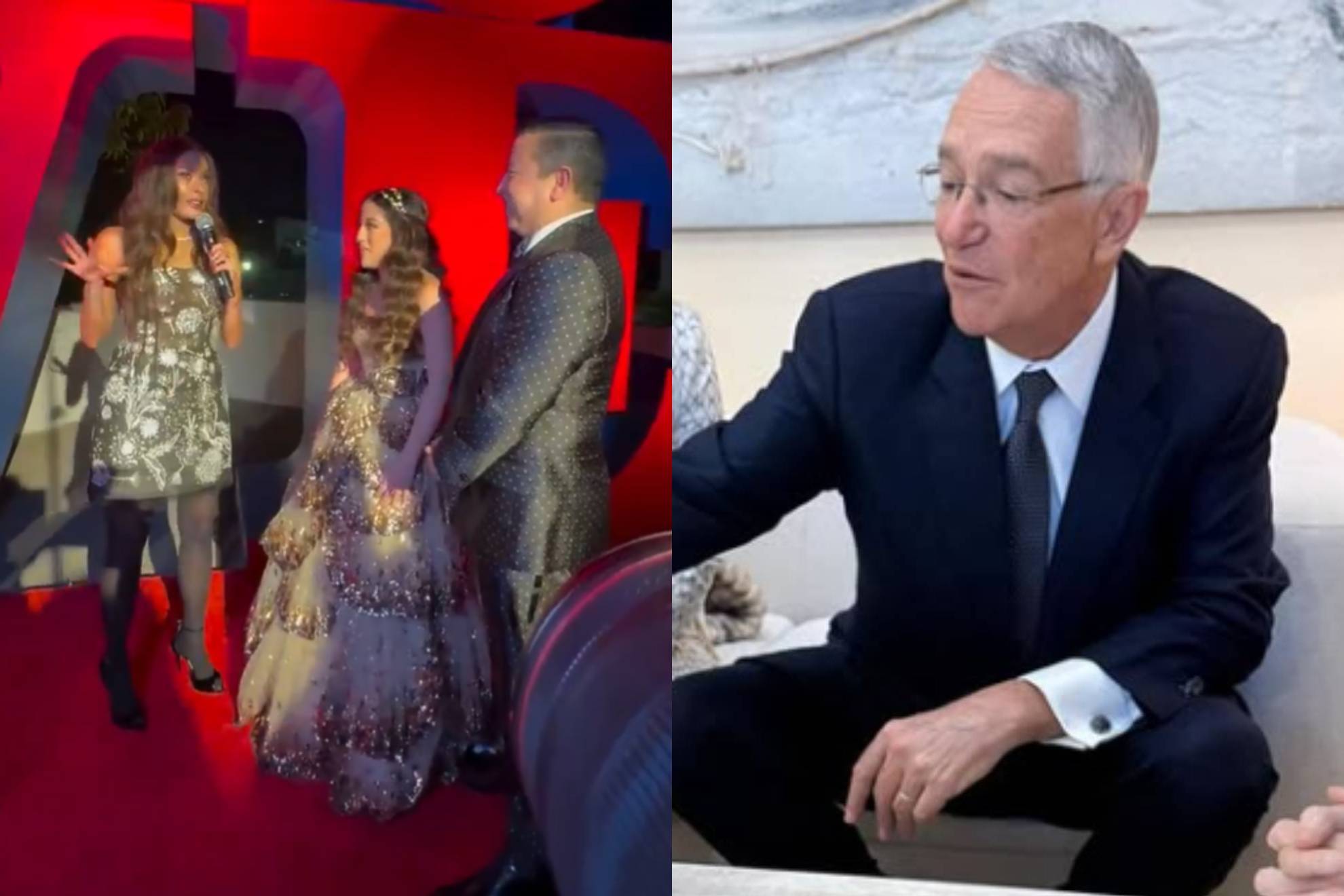 Los XV de Mafer en la visi�n de Ricardo Salinas Pliego.