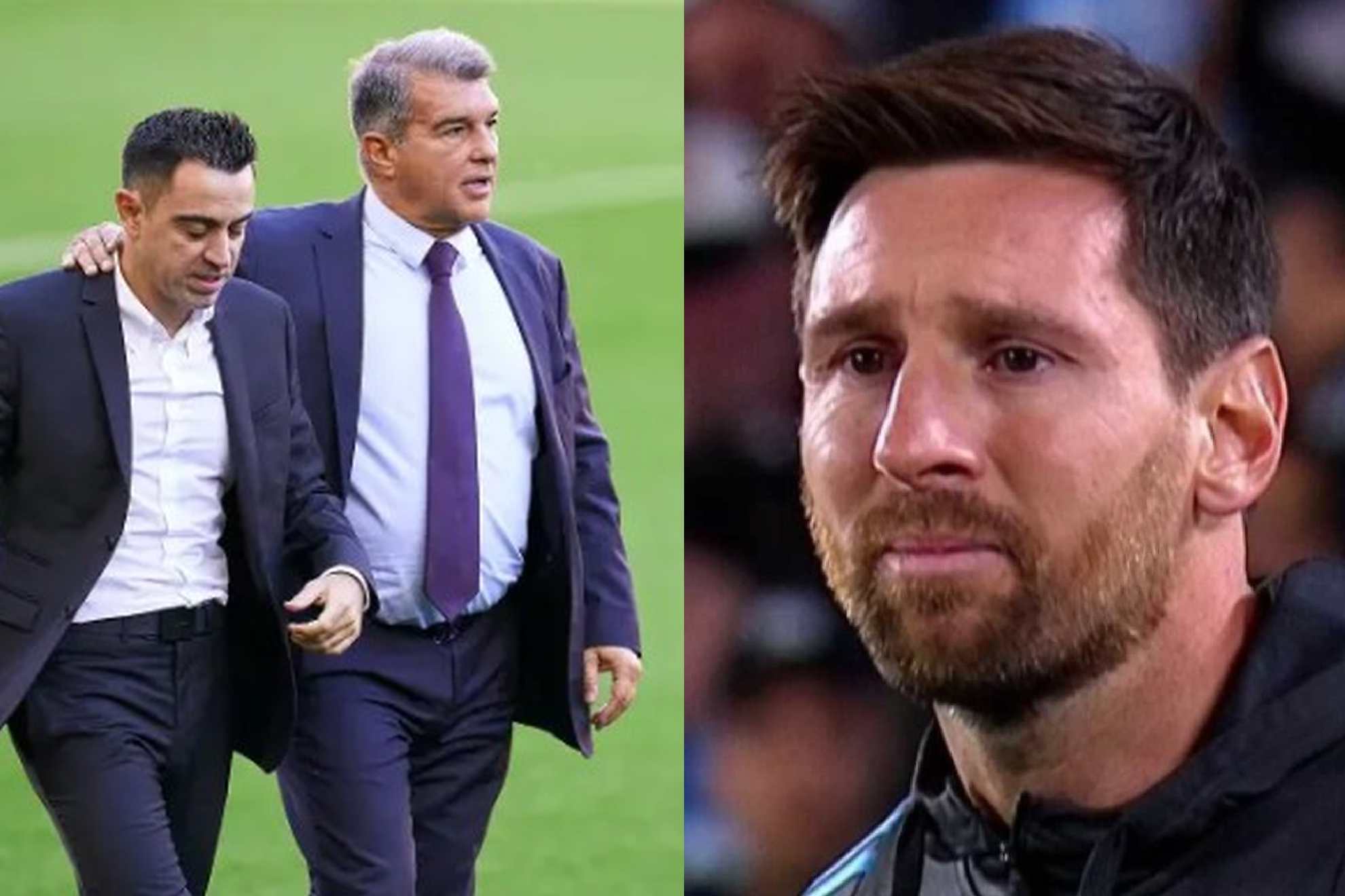 Messi estaba fichado, lo tir� atr�s Laporta: Xavi Hern�ndez da bombazo en Barcelona