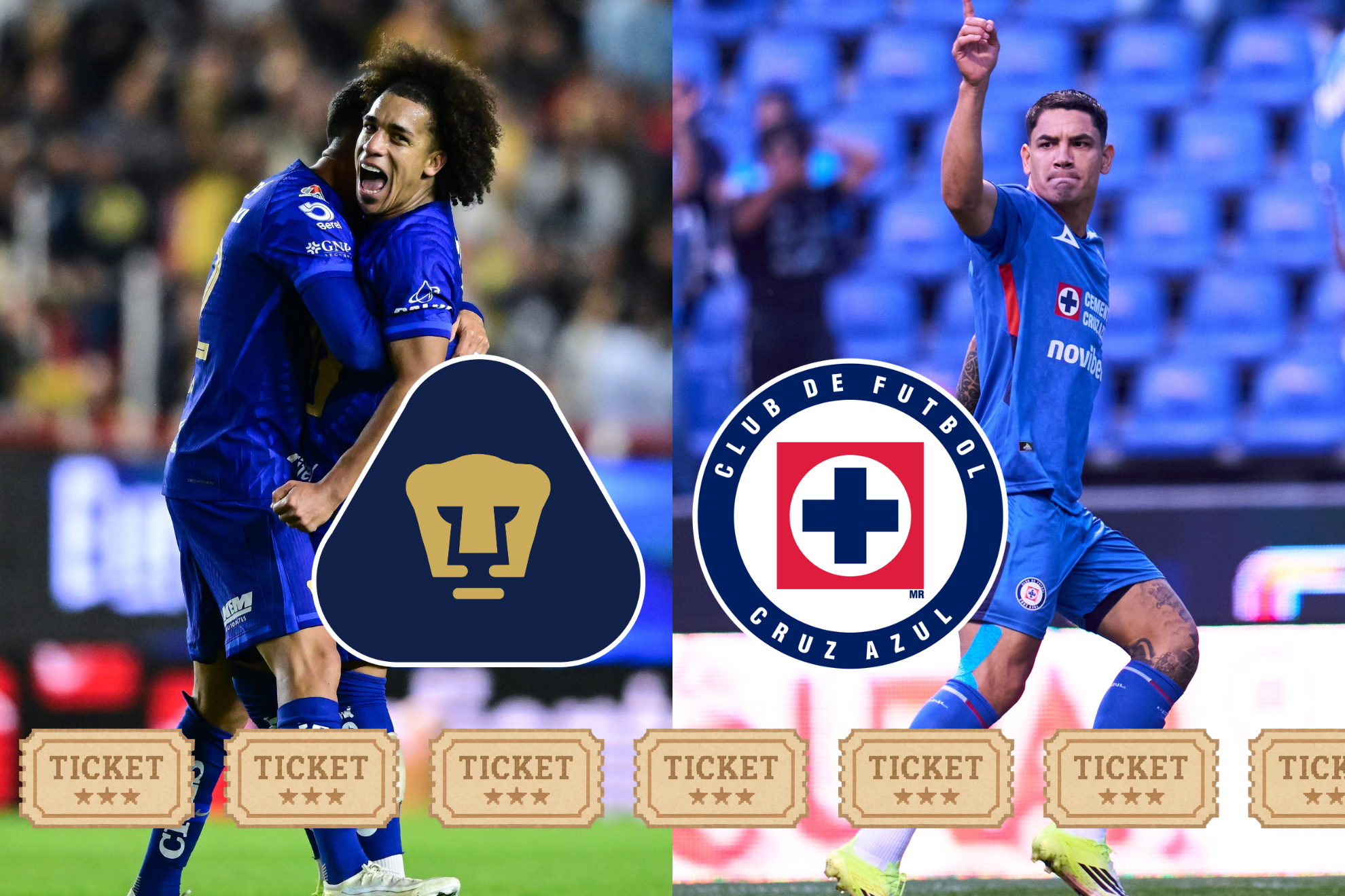 Pumas vs Cruz Azul: cu�ndo es, d�nde juegan y en cu�nto est�n los boletos para el partido de la siguiente jornada