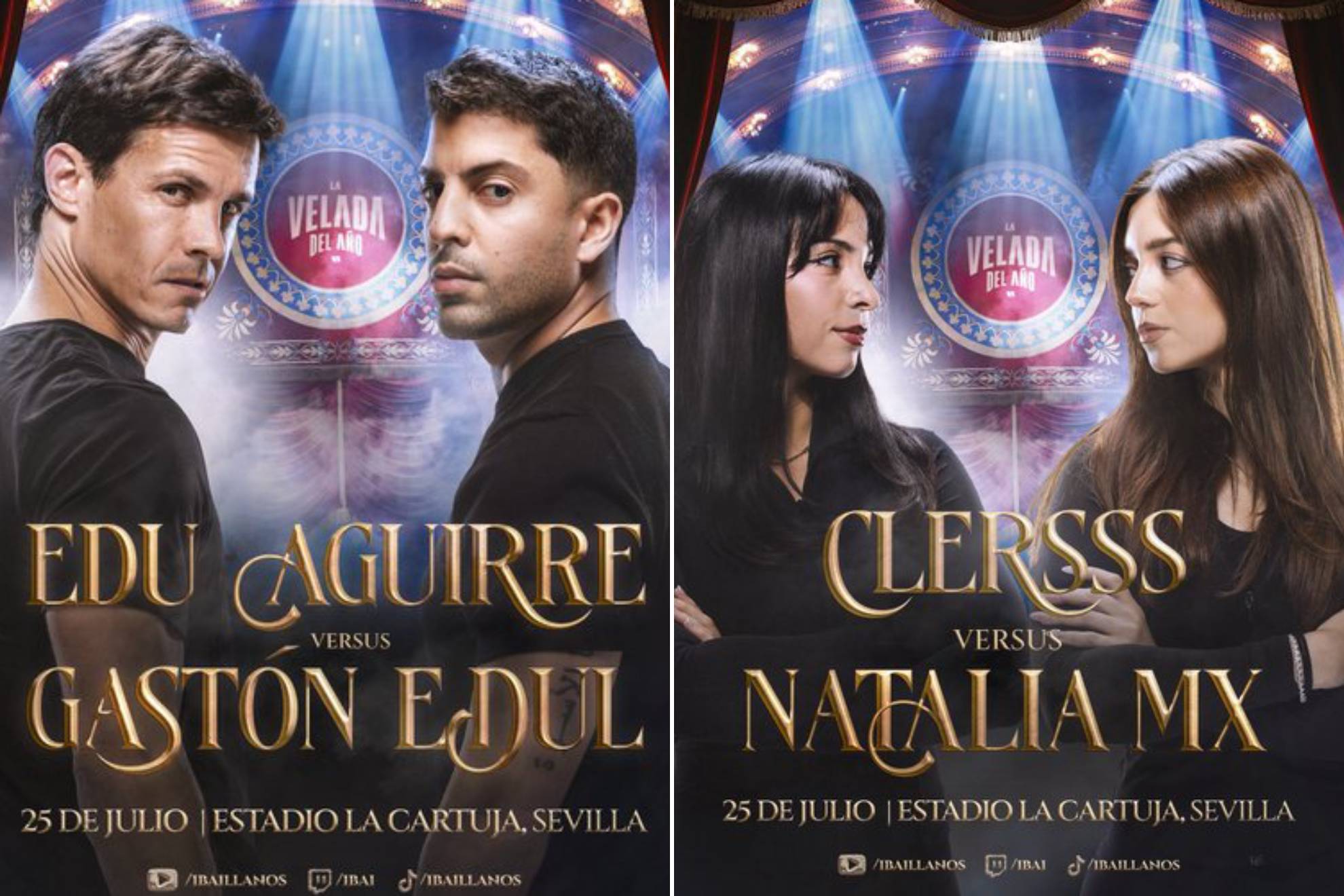 Ibai Llanos La Velada del A�o 6 Edu Aguirre Gasr�n Edul Natalia MX