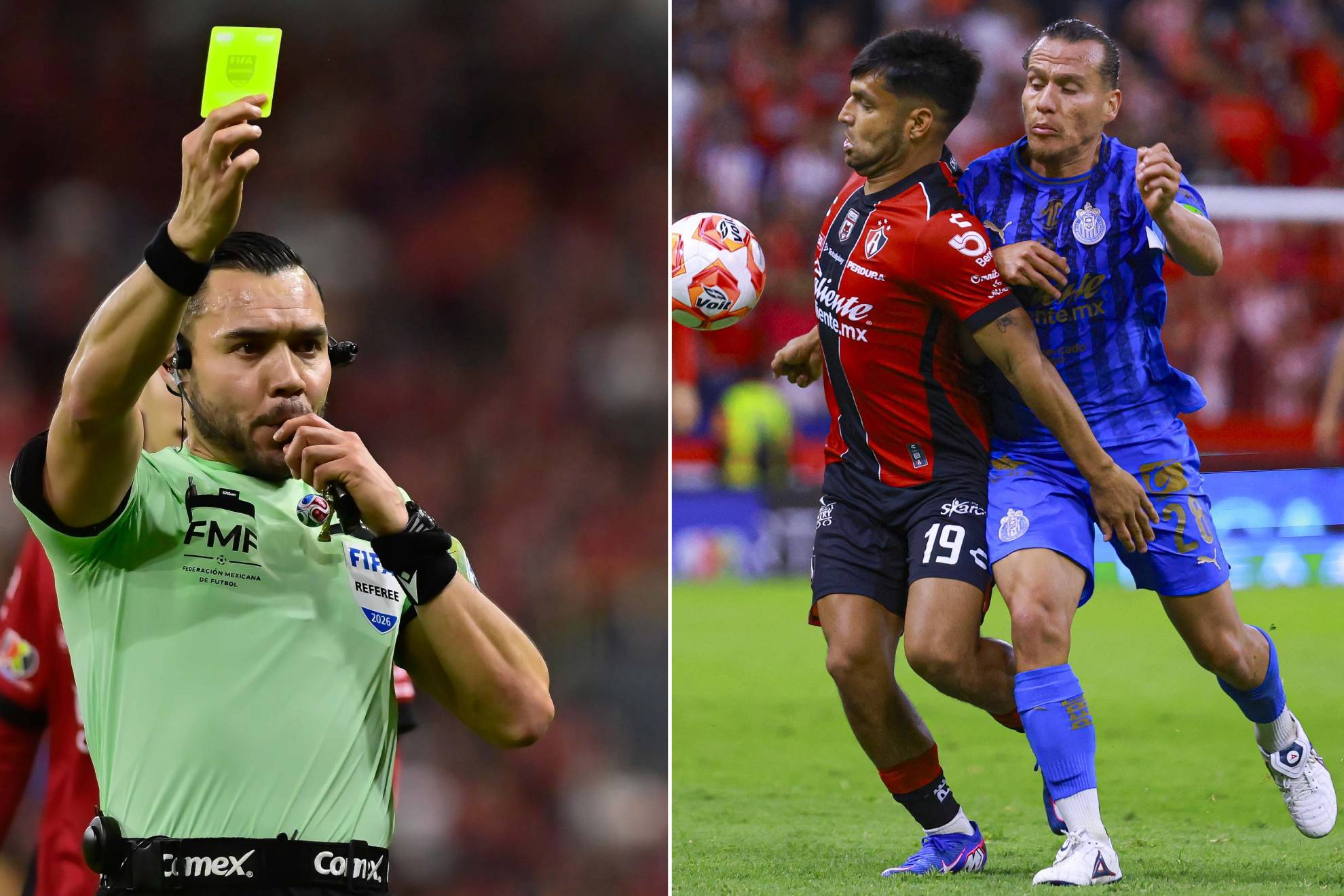 Marco Antonio Ortiz, el silbante del �ltimo Cl�sico Tapat�o |