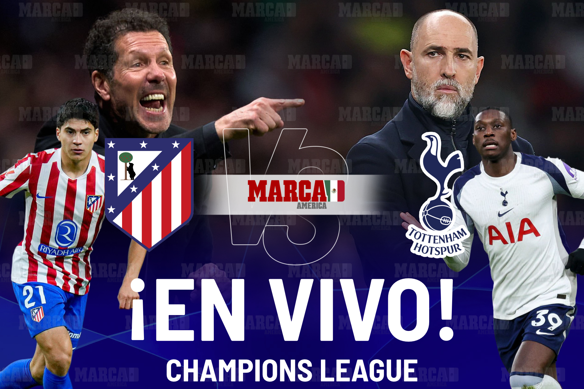 �C�mo qued� Atl�tico de Madrid vs Tottenham? Todos los goles y minuto a minuto del partido de Champions League