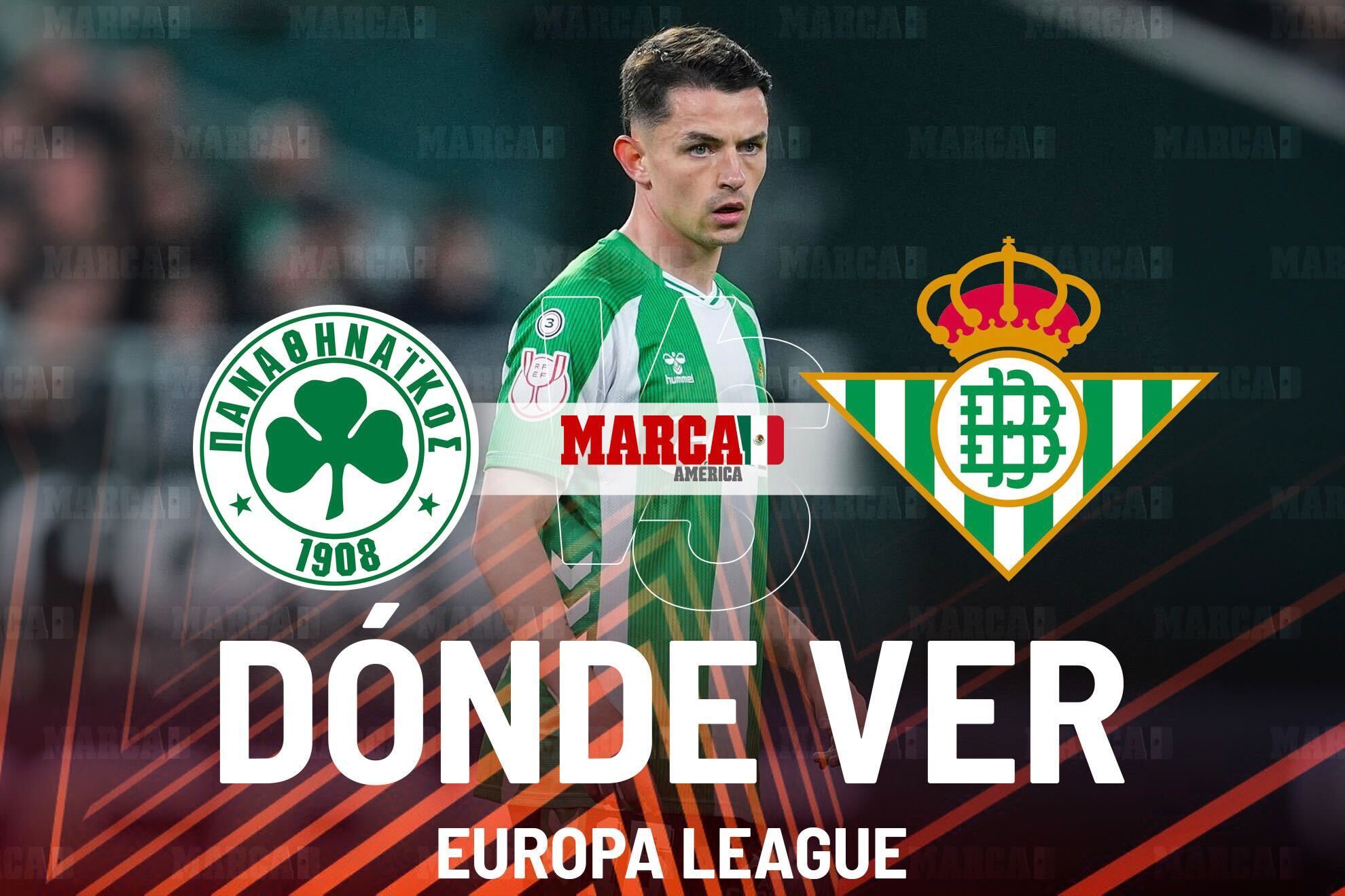 Panathinaikos vs Real Betis: D�nde ver a �lvaro Fidalgo y a qu� hora inicia el partido de Octavos en Europa League