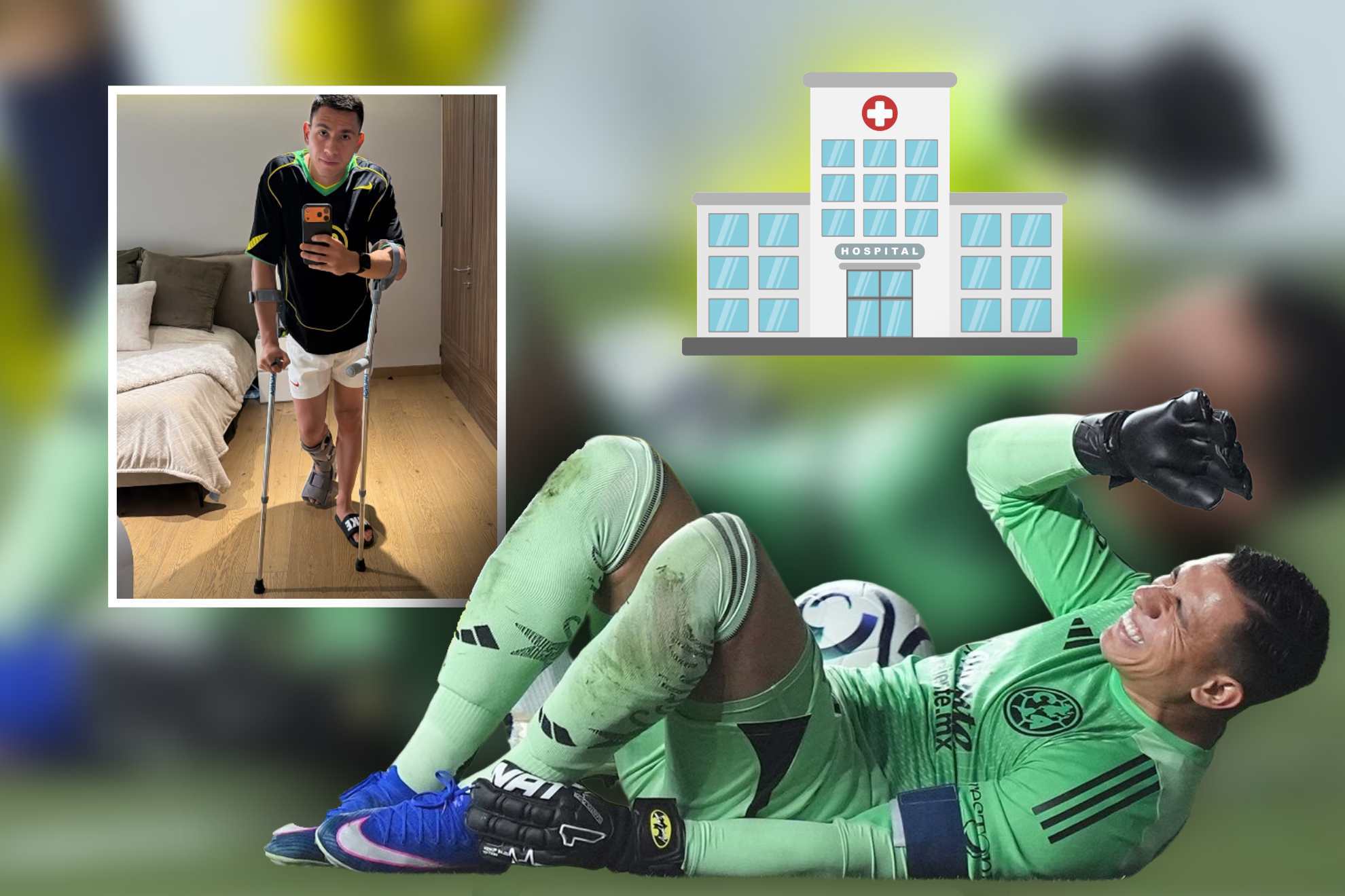 Malag�n se lesiona de gravedad y dice adi�s a la Copa del Mundo