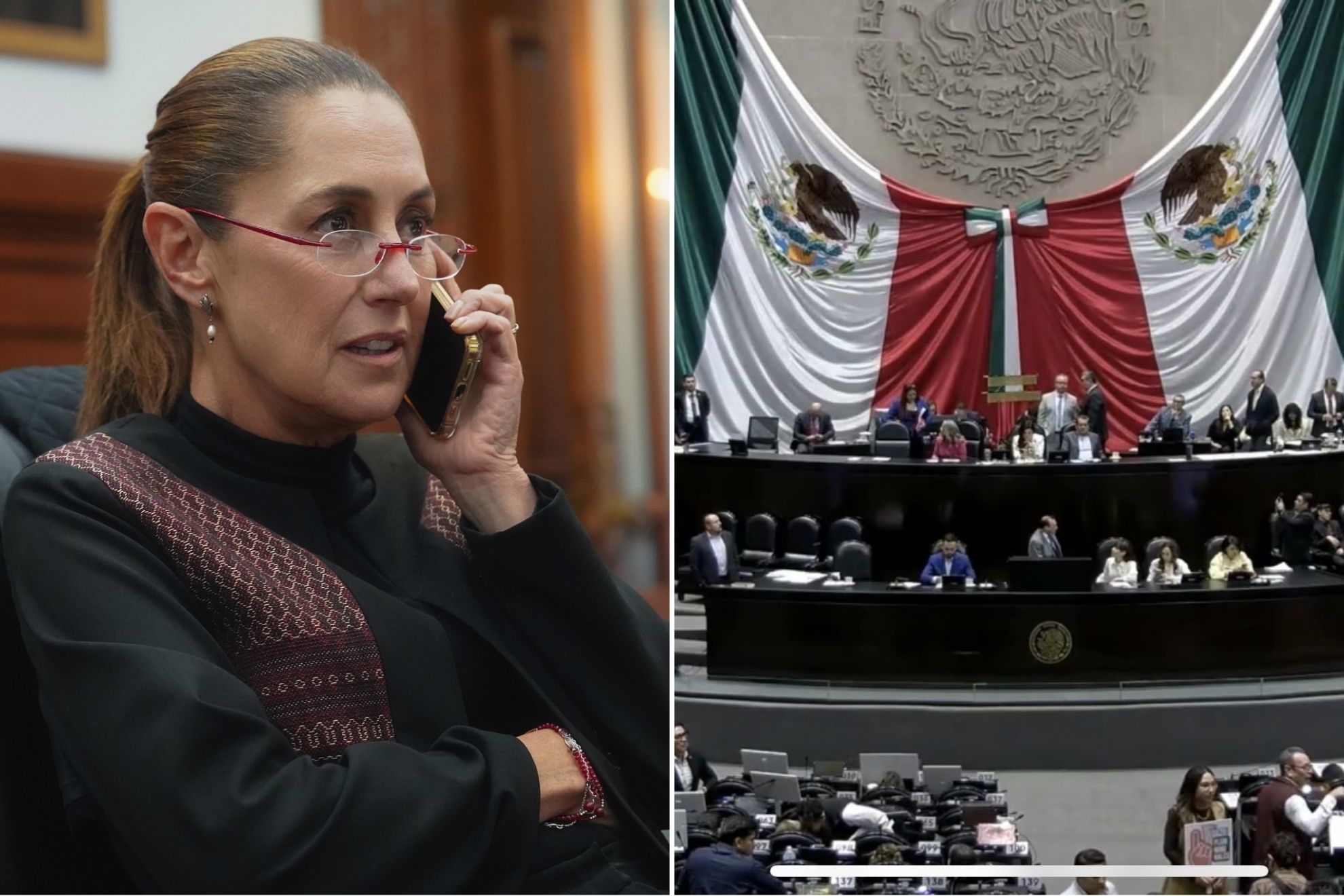 Rechazan reforma electoral de Claudia Sheinbaum: Camara de Diputados desecha iniciativa de la Presidenta
