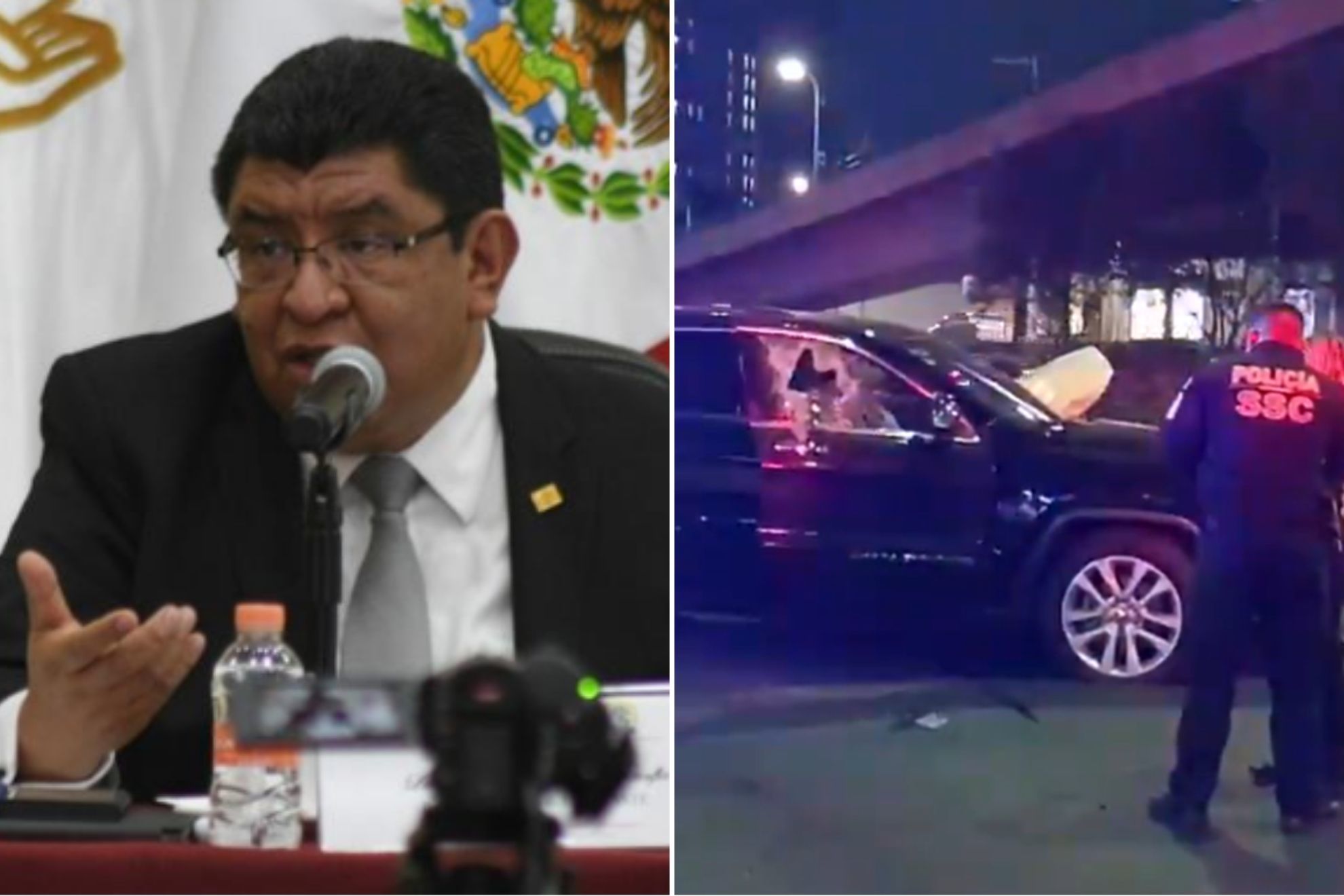 Asesinan a balazos a exl�der sindical del ISSSTE en pleno Perif�rico Sur en la CDMX