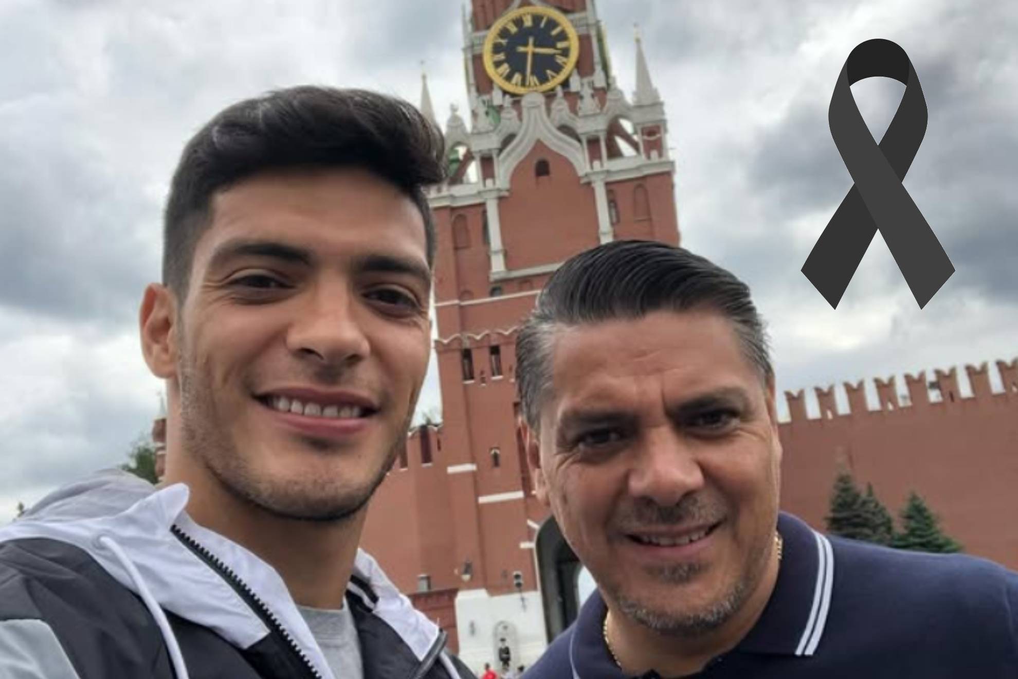 Ra�l Jim�nez recordando a Ra�l Jim�nez Vega el pasado D�a del Padre.