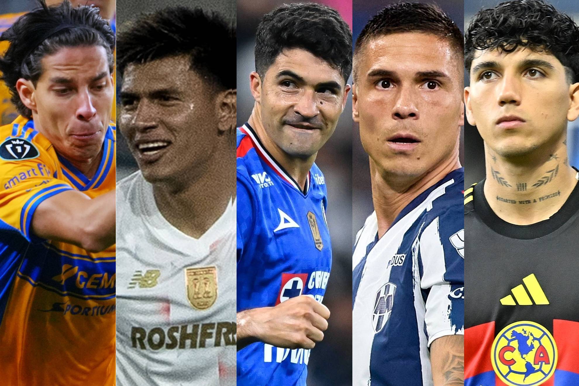 Tigres, Toluca, Cruz Azul, Monterrey y Am�rica en la Concacaf Champions Cup.