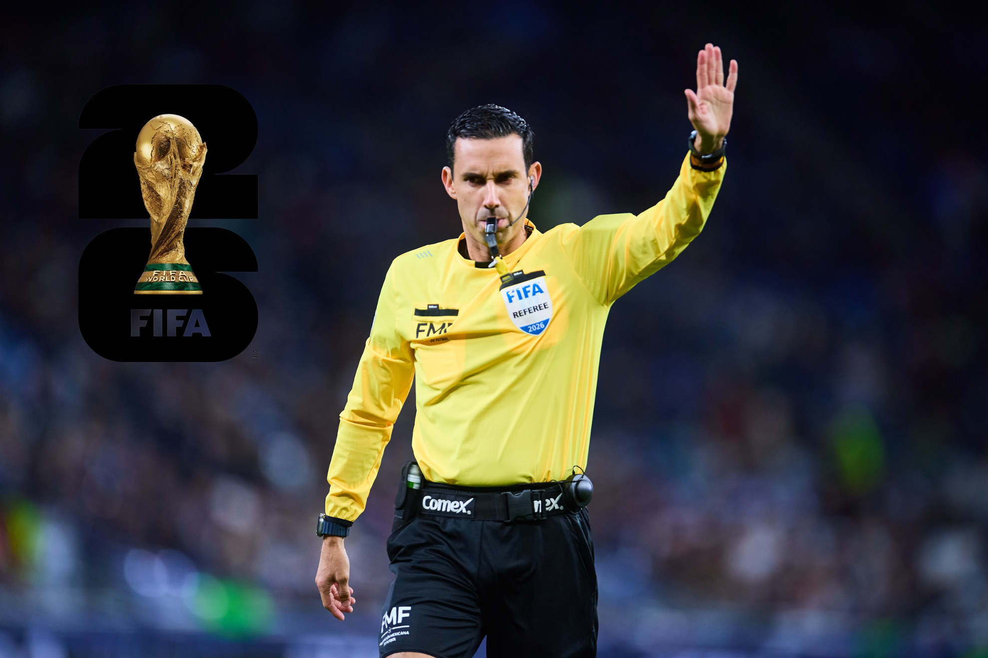 C�sar Arturo Ramos Palazuelos, candidato a ser el �rbitro de la Final del Mundial 2026