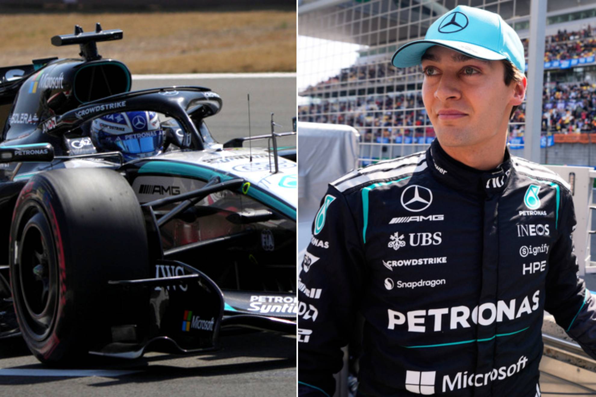 George Russell en la Carrera Sprint del GP de China |