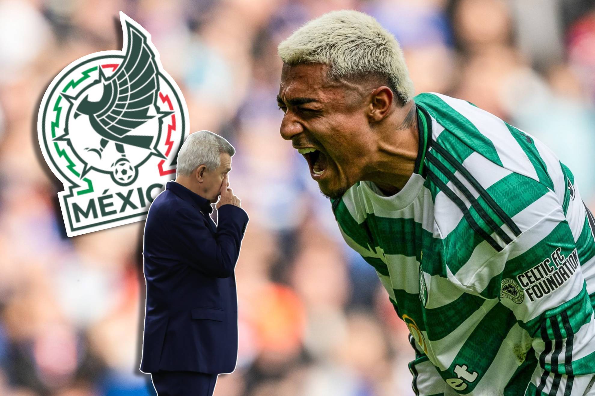 El lateral derecho present� una sobrecarga en el muslo