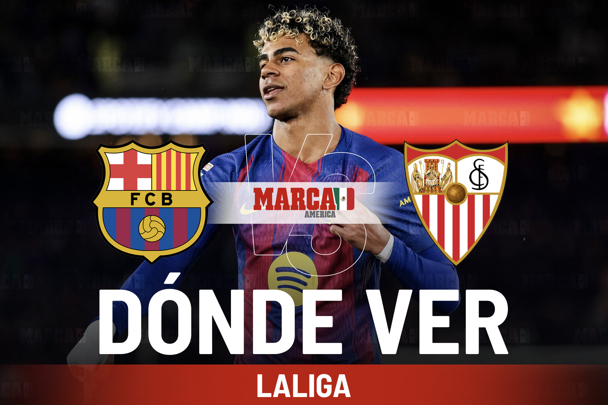 Barcelona vs Sevilla: D�nde ver a Lamine Yamal y a qu� hora empieza el partido de LaLiga