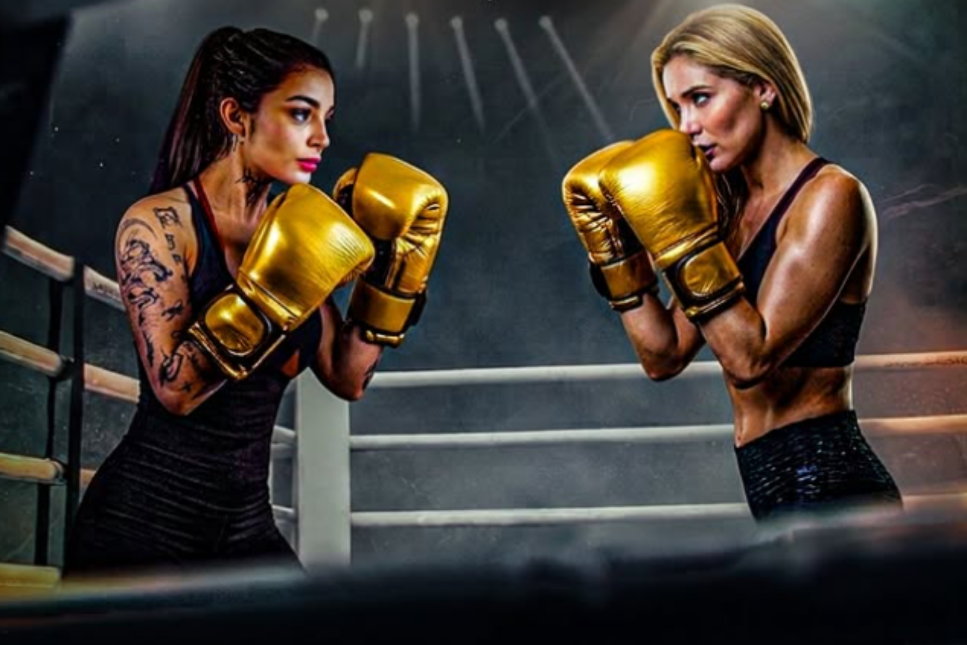 Se calientan los �nimos entre Karely Ruiz y Marcela Mistral previo al Ring Royale