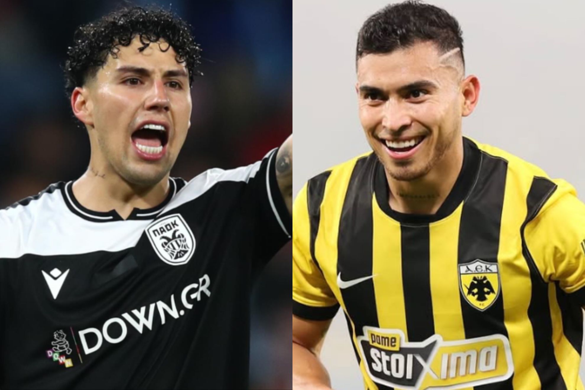 Jorge S�nchez y Orbel�n Pineda pelean la cima en la Superliga de Grecia; posiciones del PAOK y AEK Atenas