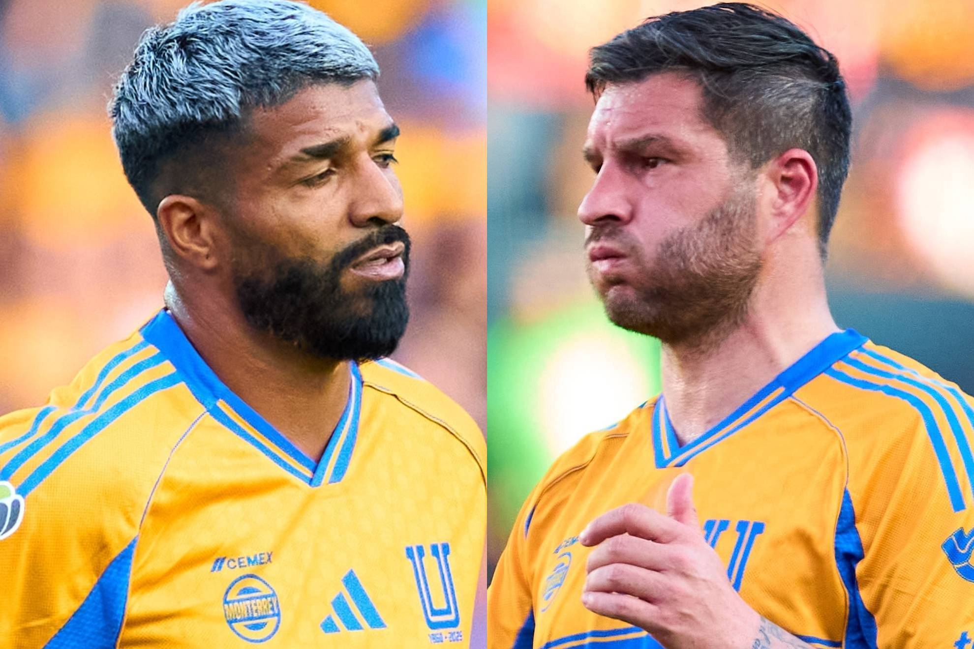 B�falo Aguirre y Andr�-Pierre Gignac.
