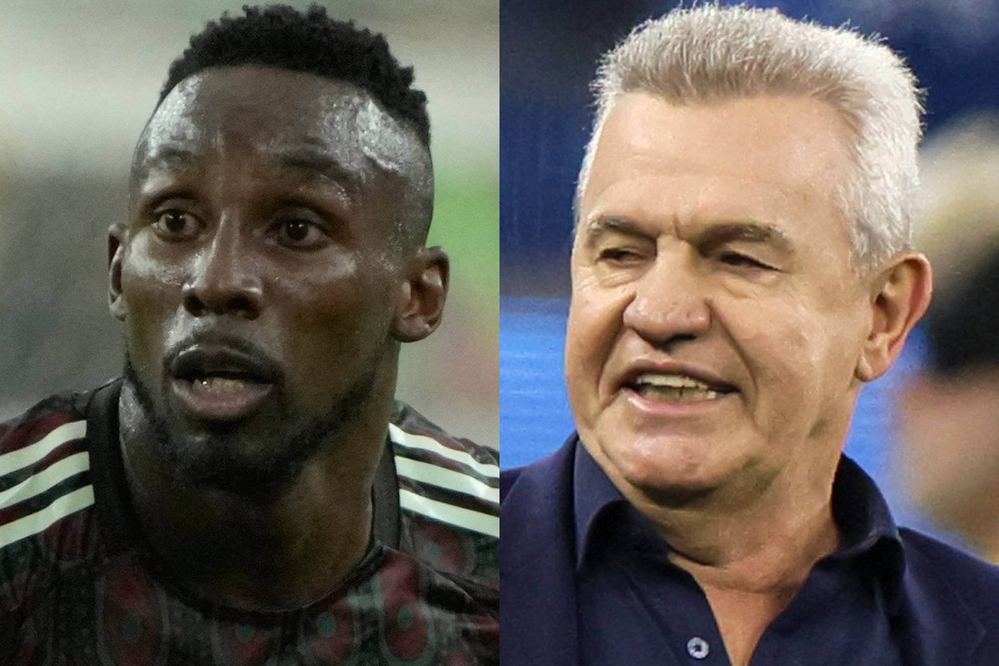 Juli�n Qui�ones y Javier Aguirre.