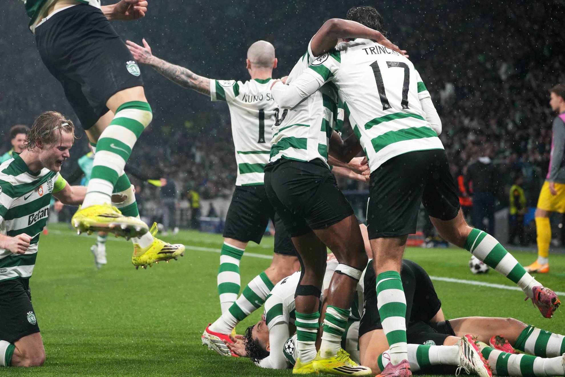 El club lusitano gole� 5-0 al Bodo/Glimt