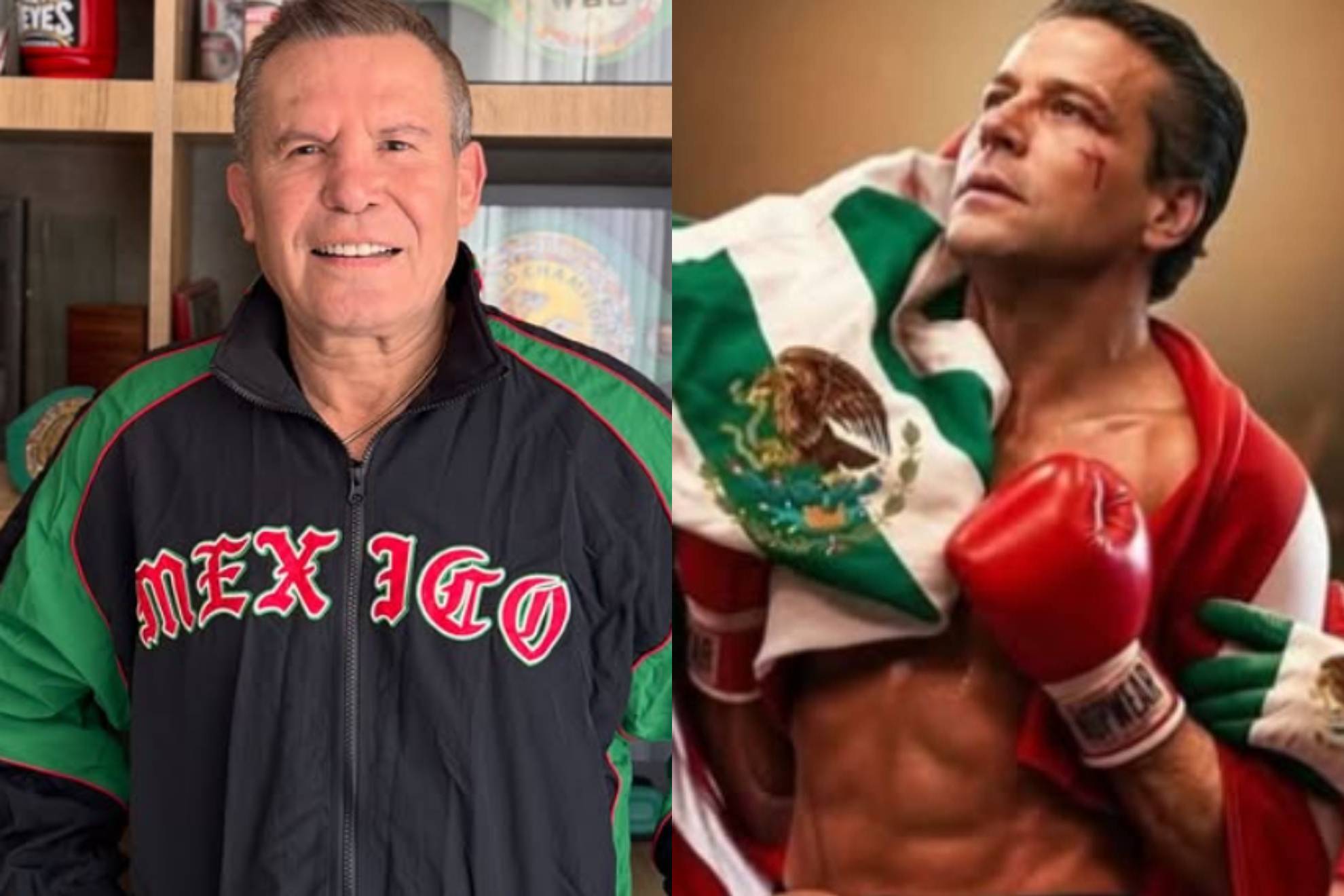 Julio C�sar Ch�vez y Alfredo Adame.