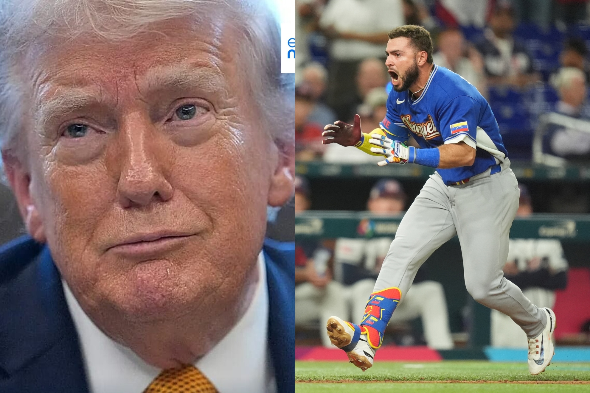 Trump amenaza a toda Venezuela tras ganarle a Estados Unidos en Cl�sico Mundial de B�isbol