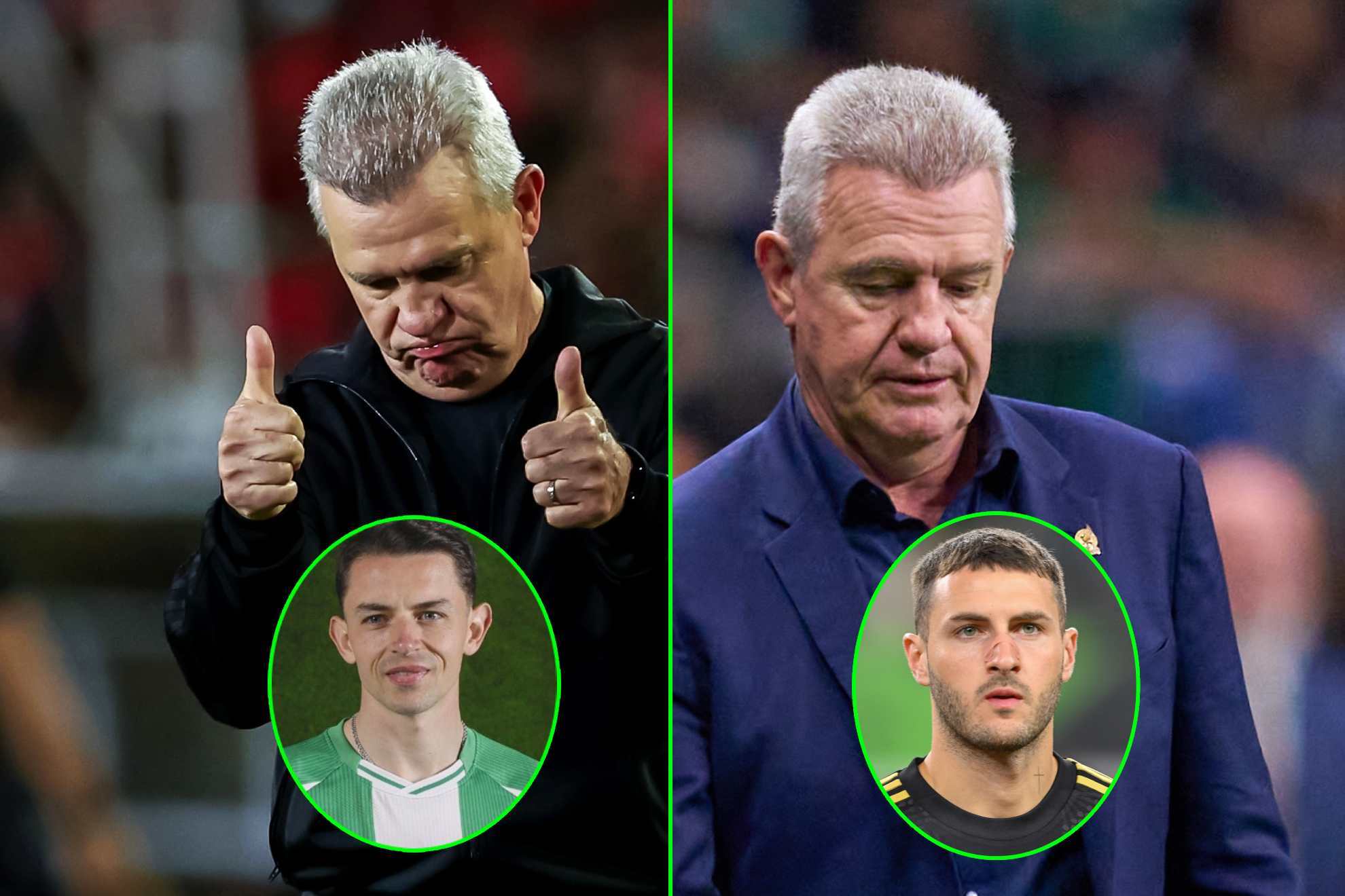 Fidalgo estar� ante Portugal y B�lgica; Santiago Gim�nez, en duda