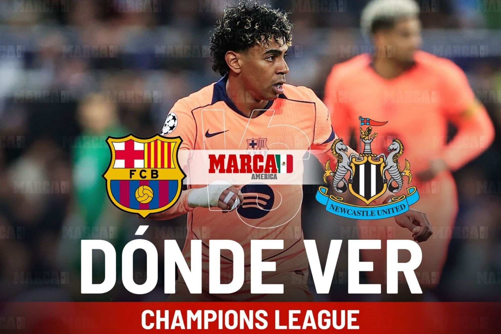 Barcelona vs Newcastle: D�nde ver a Lamine Yamal y a qu� hora empieza el partido de octavos de Champions