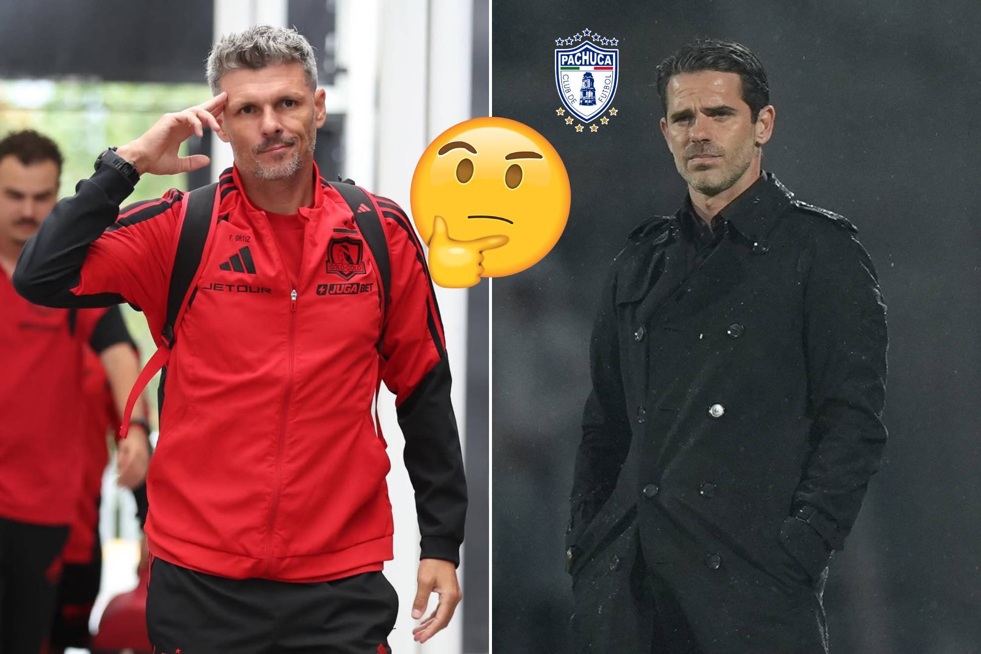 Fernando Gago Fernando Ortiz Liga de Chile Colo Colo U de Chile Pachuca Liga MX