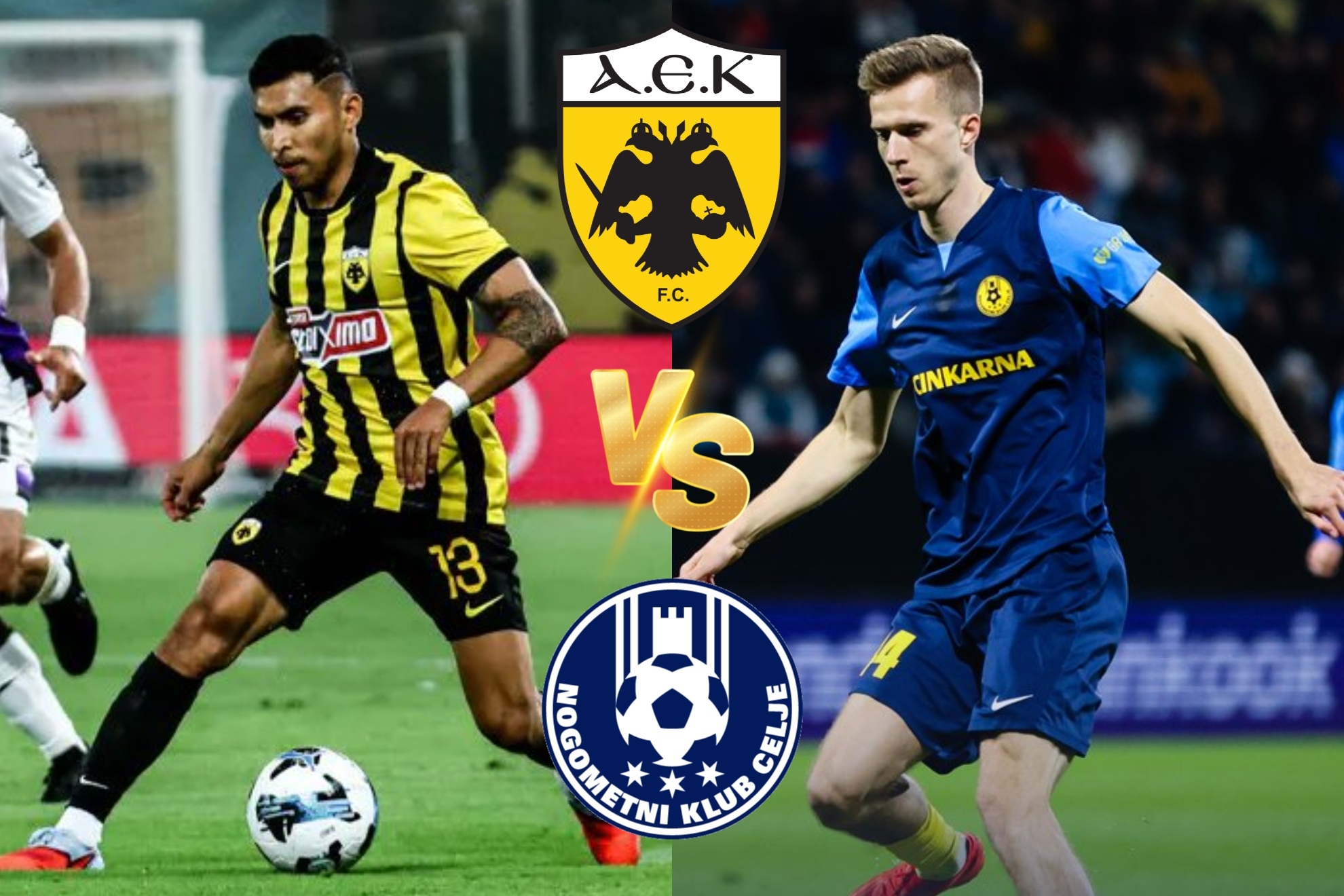 AEK Atenas vs NK Celje: D�nde ver a Orbel�n Pineda y a qu� hora inicia la vuelta de octavos en la Conference League