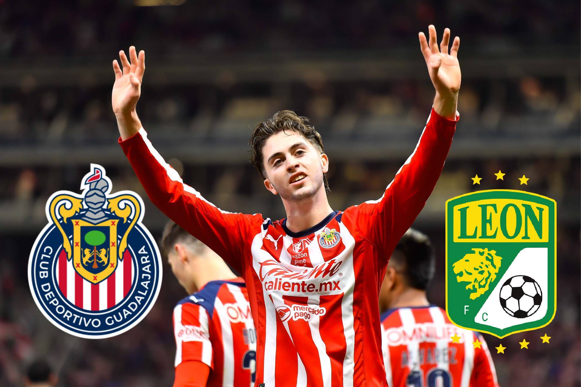 Brian Guti�rrez se estrena en Chivas con una joya de gol vs Le�n