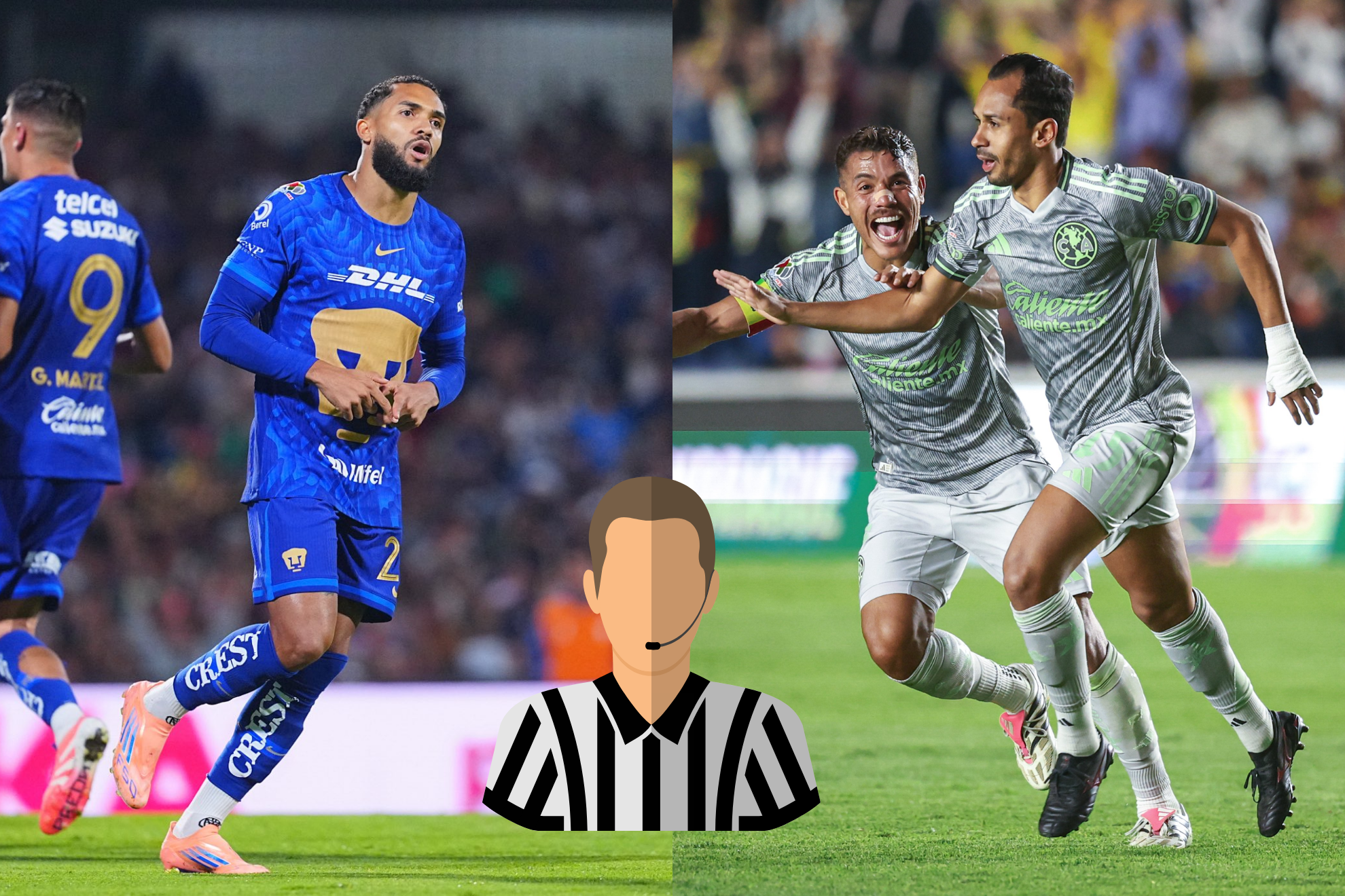 Pumas vs Am�rica: �Qui�n ser� el �rbitro del partido de Liga MX 2026?