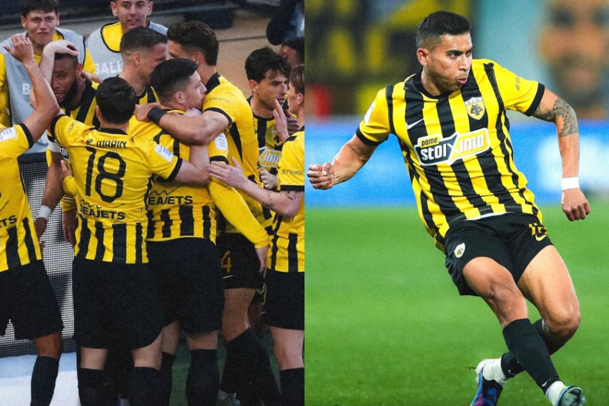 Goles y Resumen AEK Atenas vs Celje: Orbel�n Pineda avanza sin brillar, cae en casa pero continua en Conference