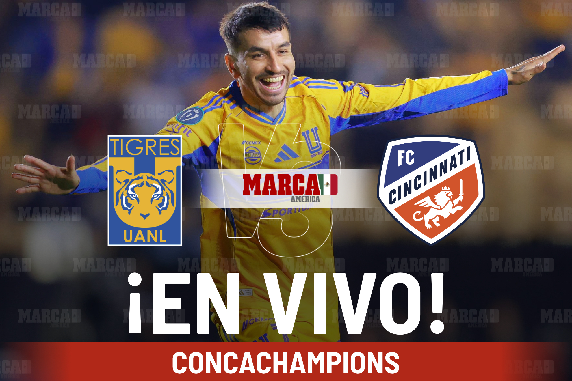 �C�mo qued� Tigres vs Cincinnati? Resultado y goles partido de Gignac en Concachampions 2026