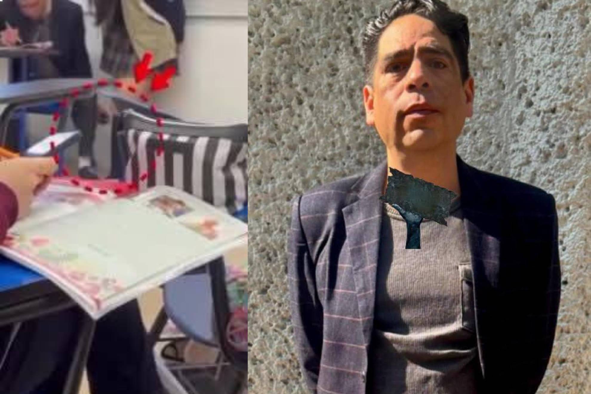 Autoridades detienen a maestro que grababa bajo falda de sus alumnas en escuela de la CDMX