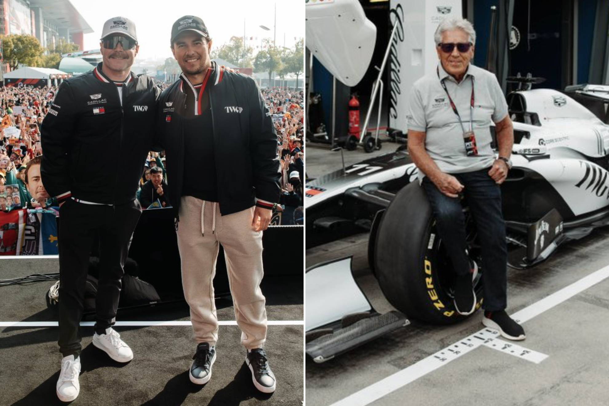 Mario Andretti Sergio P�rez Valtteri Bottas Cadillac F1