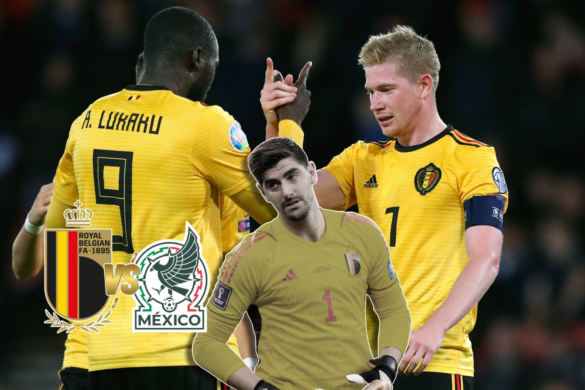 Romelu Lukaku y De Bruyne, las estrellas de los Diablos Rojos ante el Tri