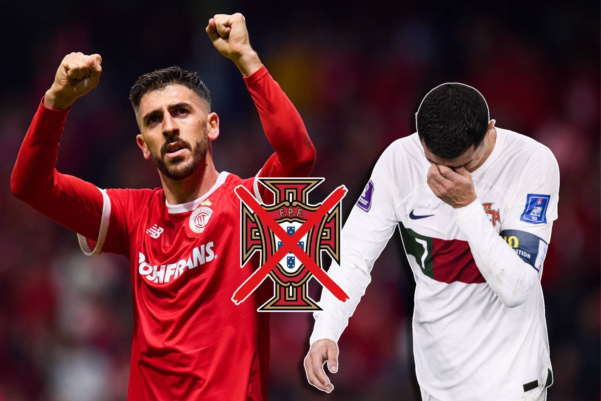 Paulinho, fuera por culpa de Cristiano Ronaldo, lo revela DT de Portugal