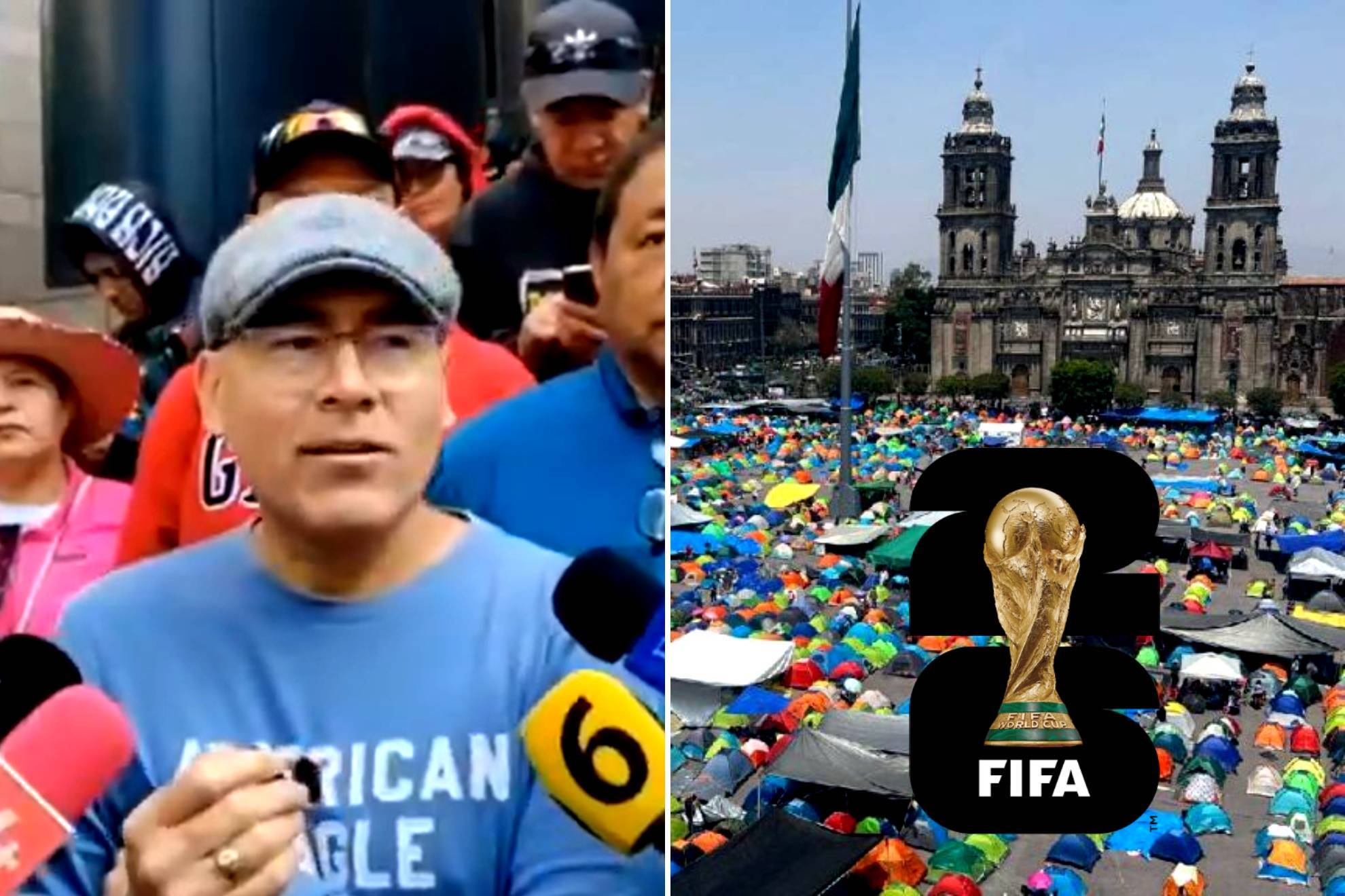 La CNTE tuvo un plant�n de 72 horas en el Z�calo capitalino |