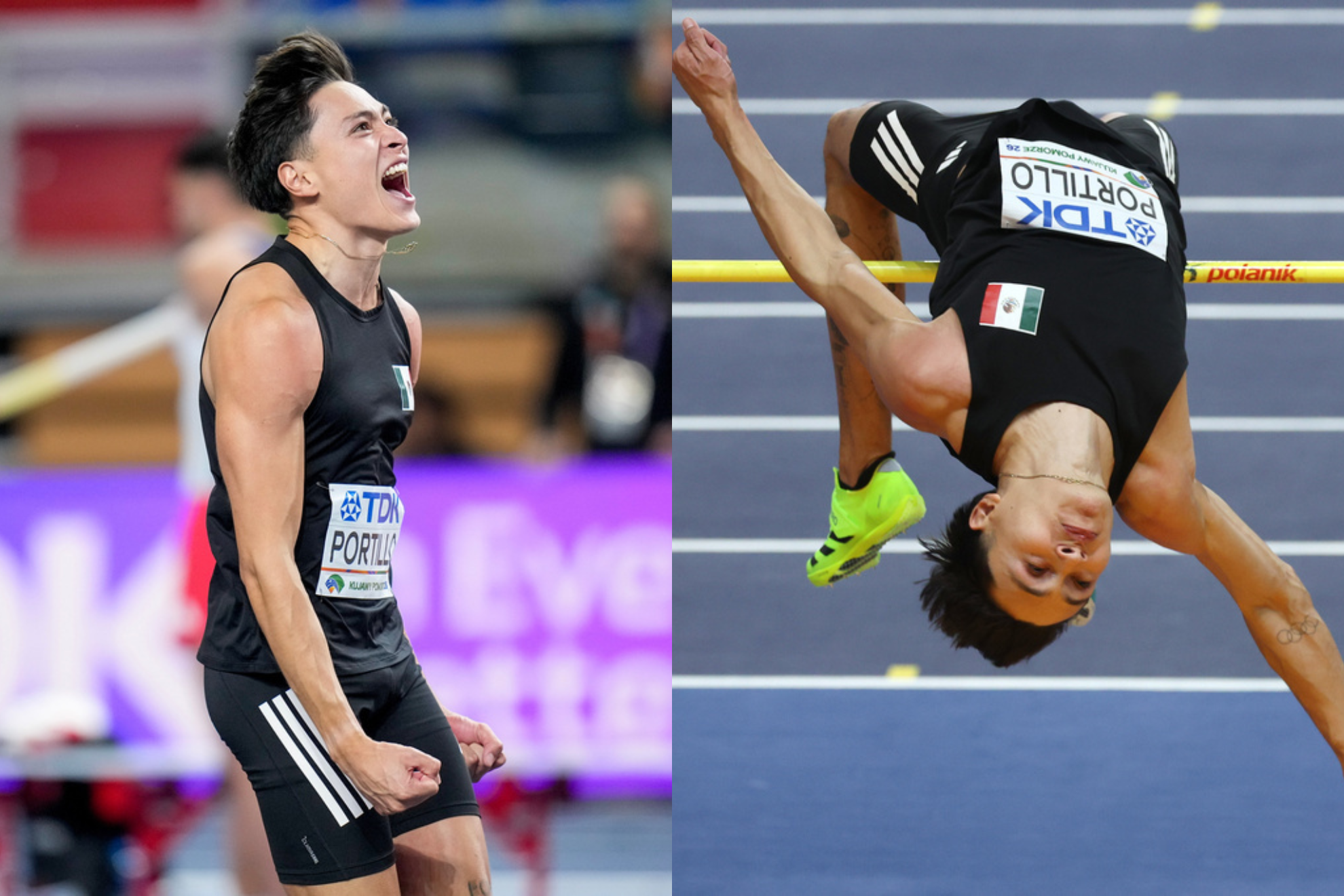 Qui�n es Erick Portillo, el mexicano que hace historia en salto de altura en un Mundial indoor