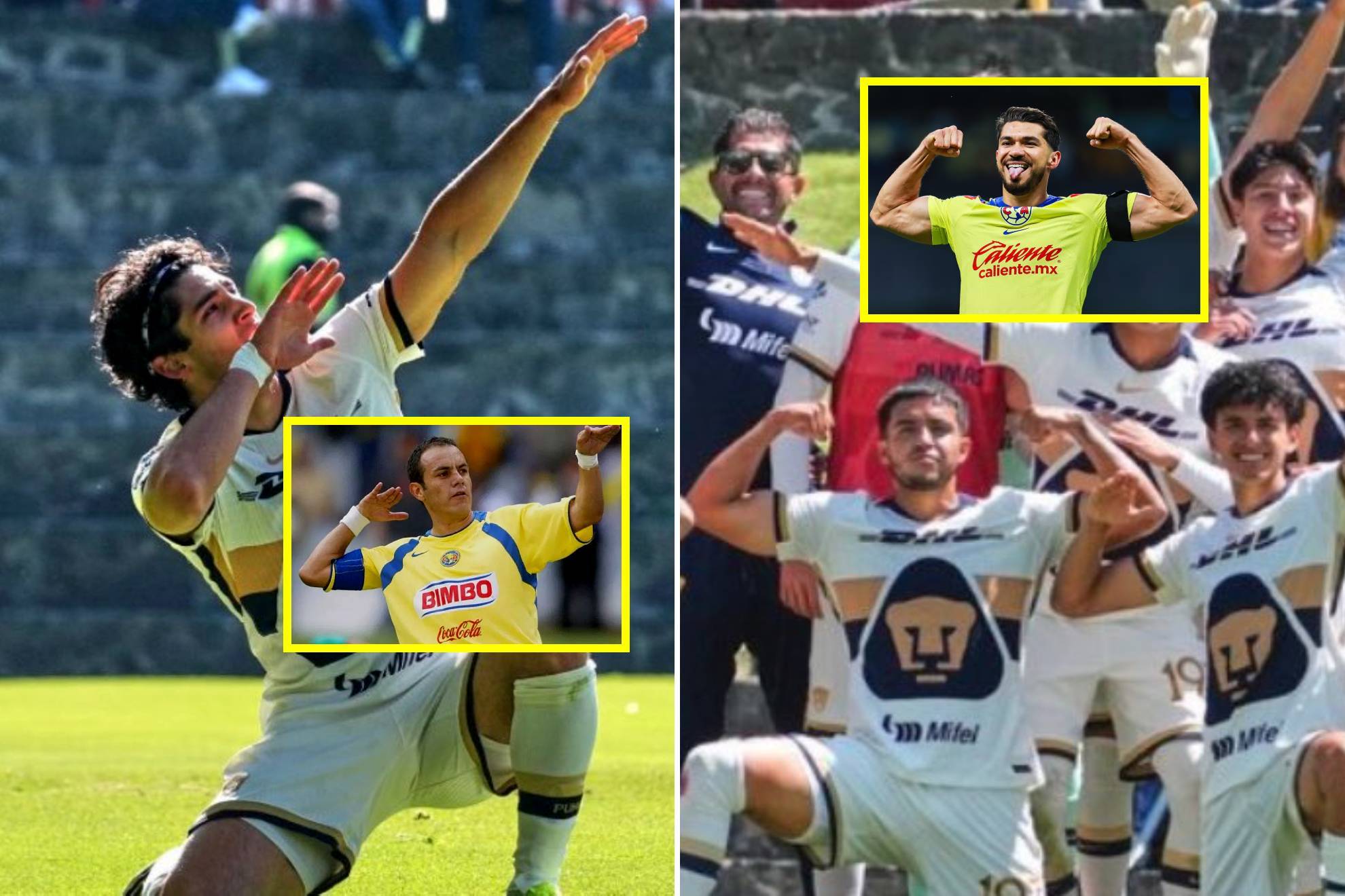 Victoria de Pumas con celebraciones del Am�rica |