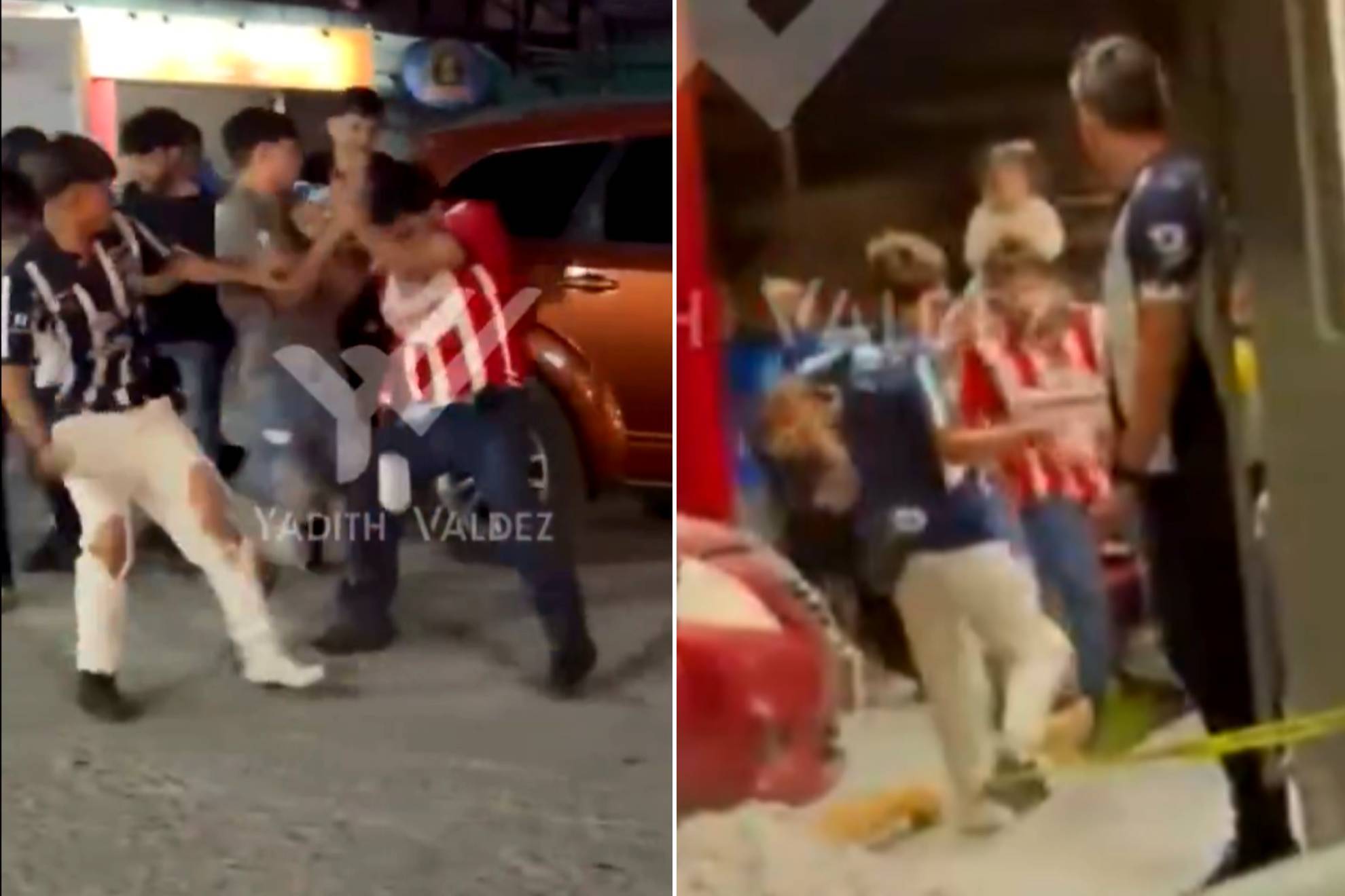 Las escenas corresponden al t�rmino del partido de Monterrey |